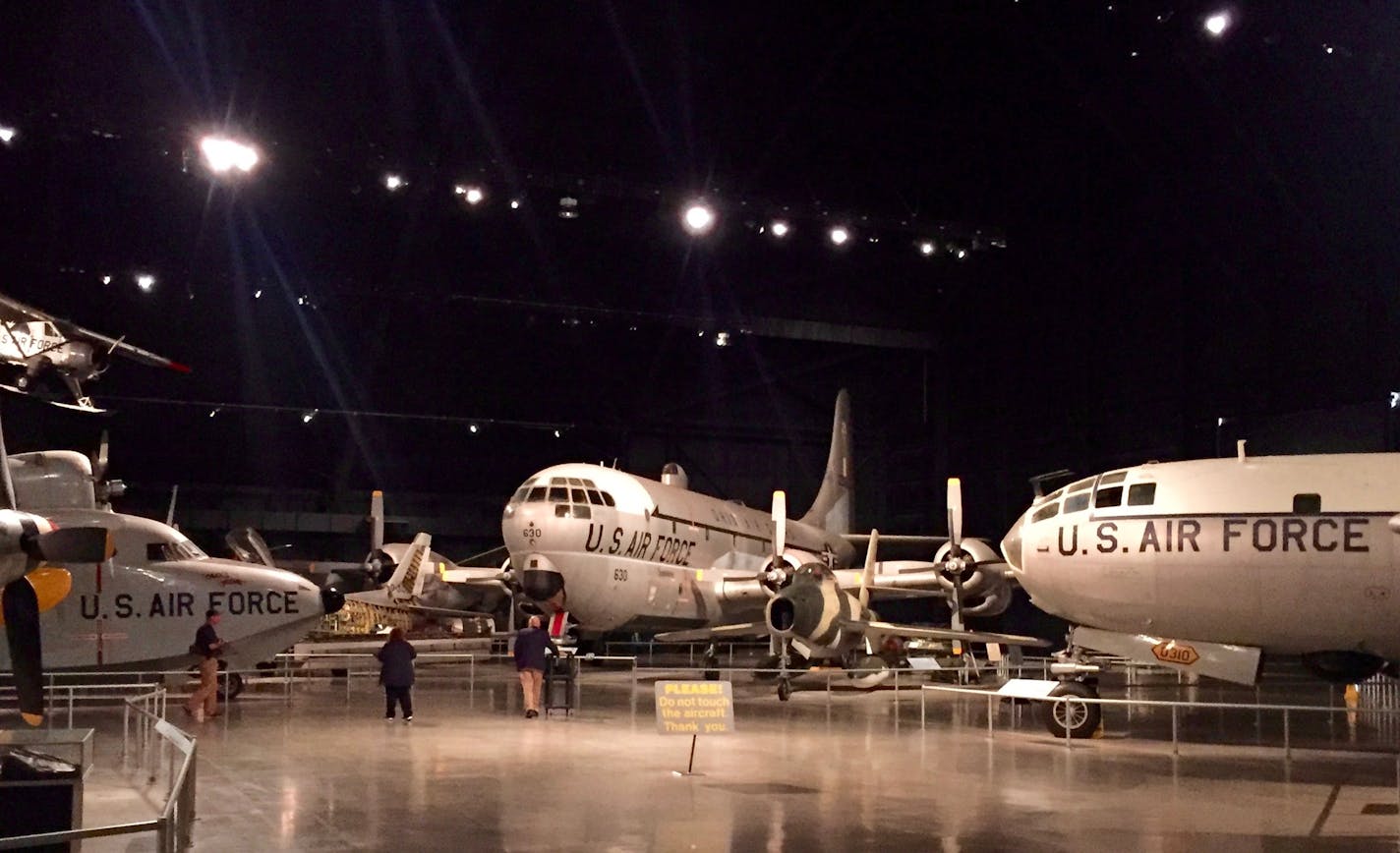 Hundreds of aircraft are on display at the National Museum of the United States Air Force in Dayton, Ohio.