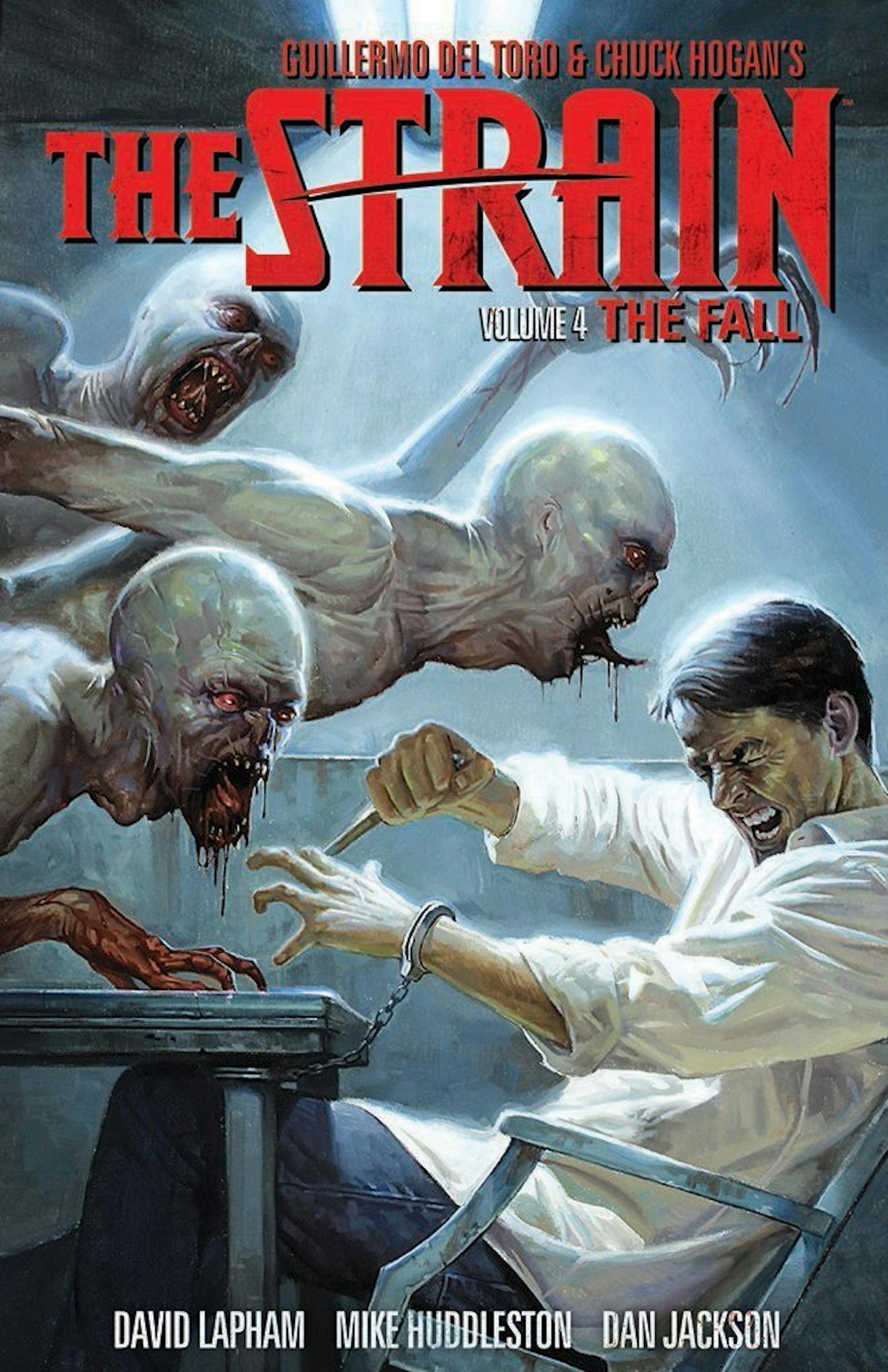 The fourth volume of Dark Horse's "Strain" adaptation, containing the second part of the second book, arrives July 2. (Courtesy Dark Horse/MCT) ORG XMIT: 1154678