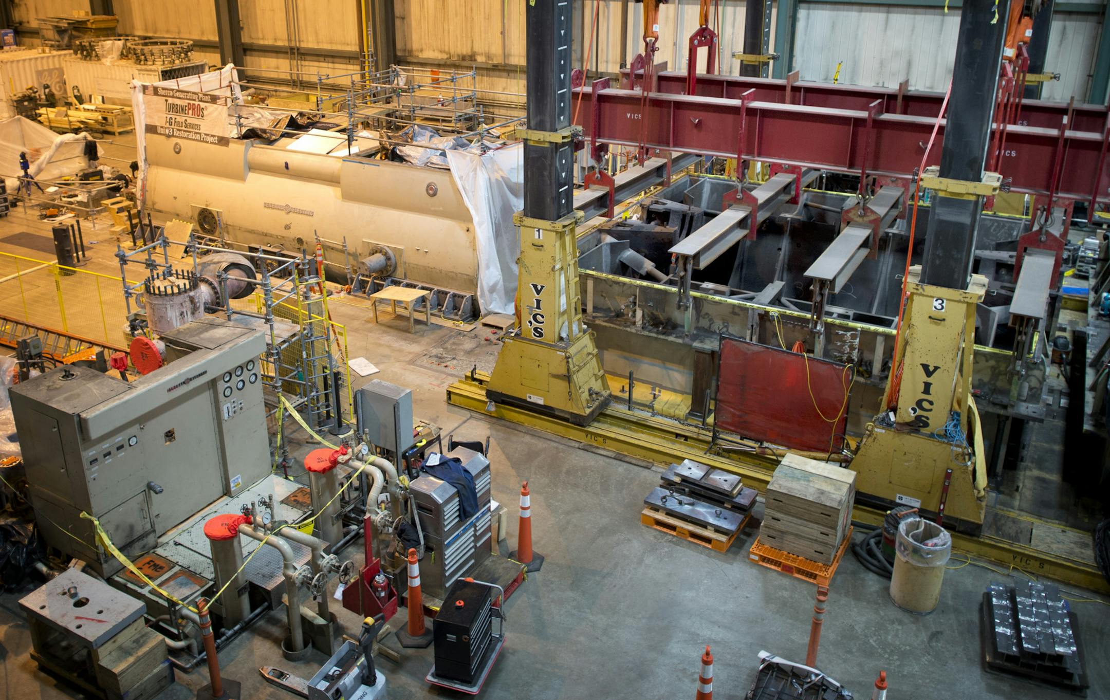 Excel Energy had an open house at the Sherburne County Generating Plant (Sherco) in Becker, Minnesota, Tuesday, October 2, 2012 Last November Unit 3 of the coal-fired plant had a catastrophic failure taking the plant offline. ] GLEN STUBBE * gstubbe@startribune.com ORG XMIT: MIN1210021458430056