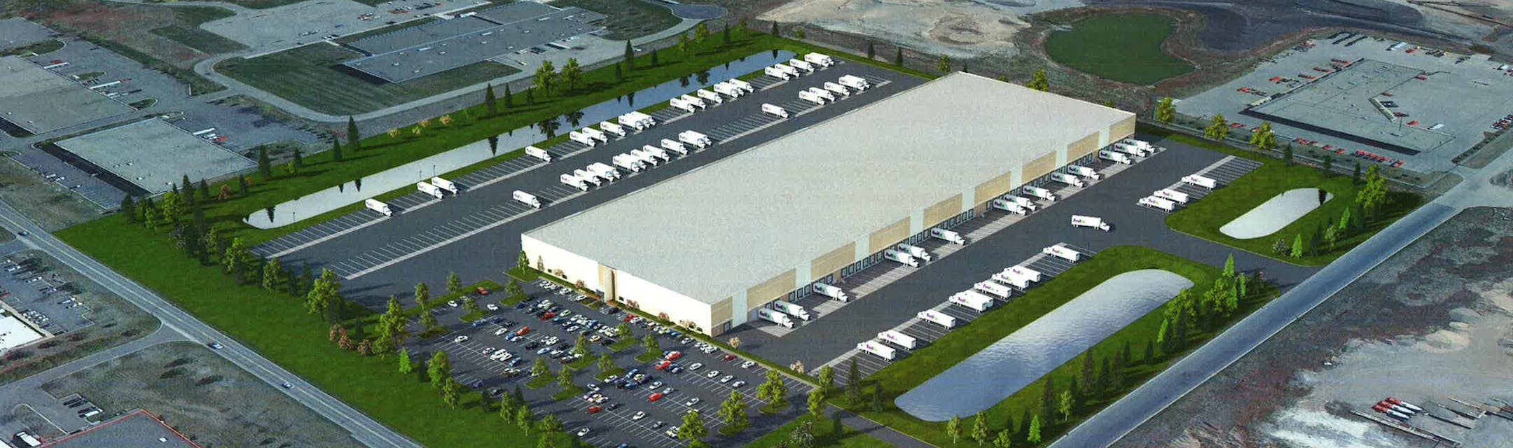 FedEx facility in Maple Grove