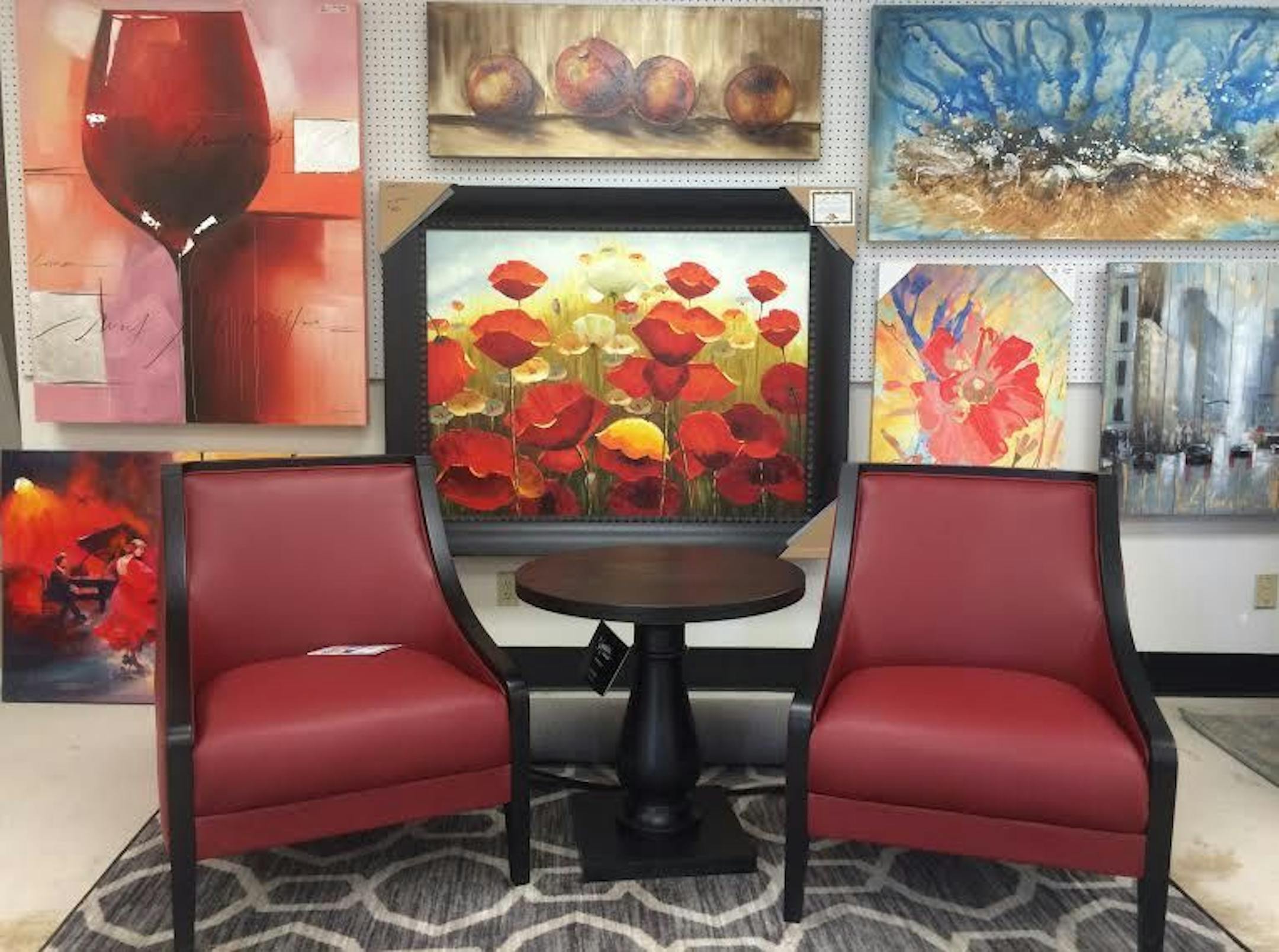 Artwork and accent pieces at Home Accents of West End