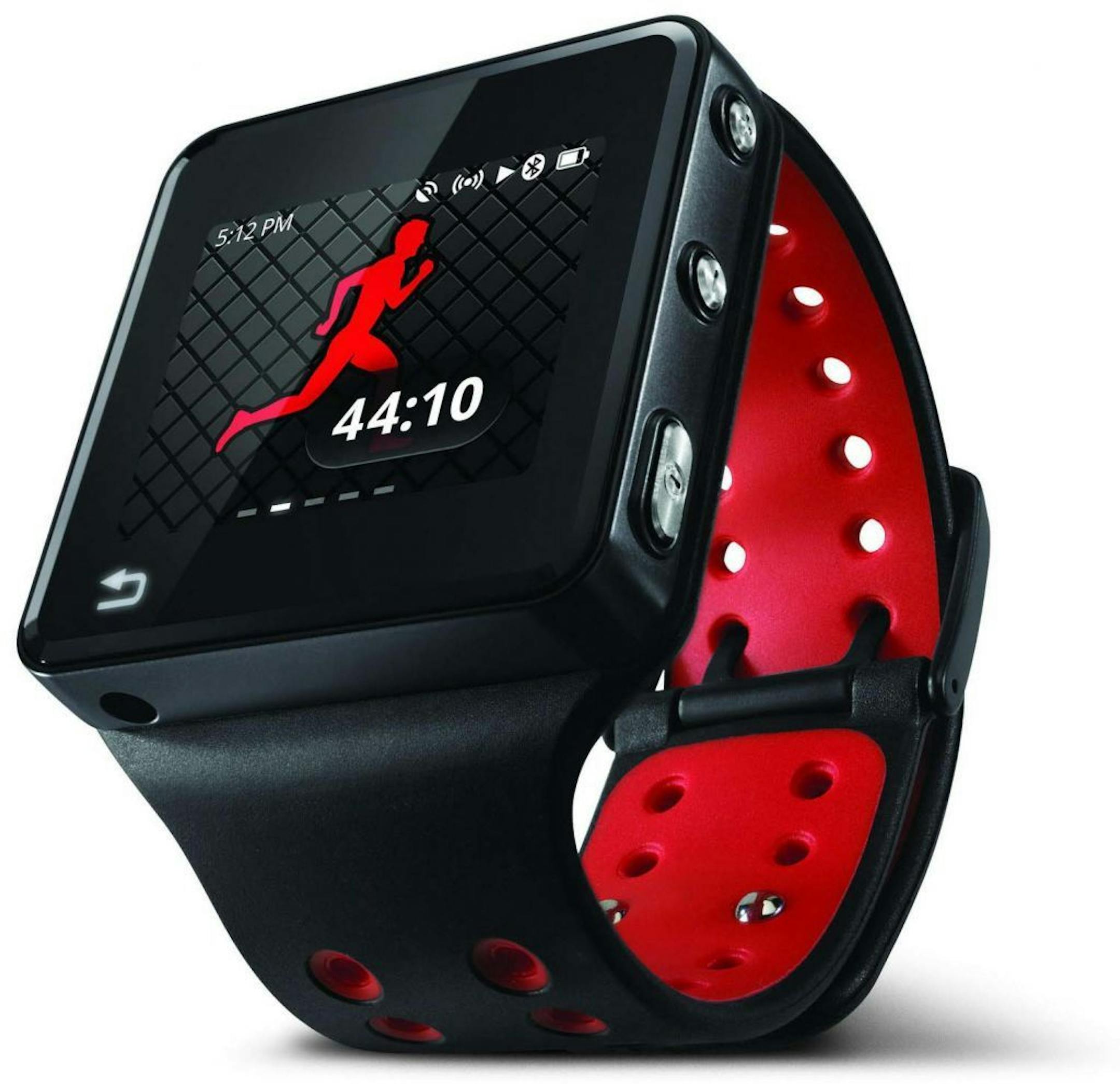 Extremely versatile and possessing the flexibility of Android, the MotoActv tracks workout stats through GPS and a pedometer, and it even suggests energizing playlists.