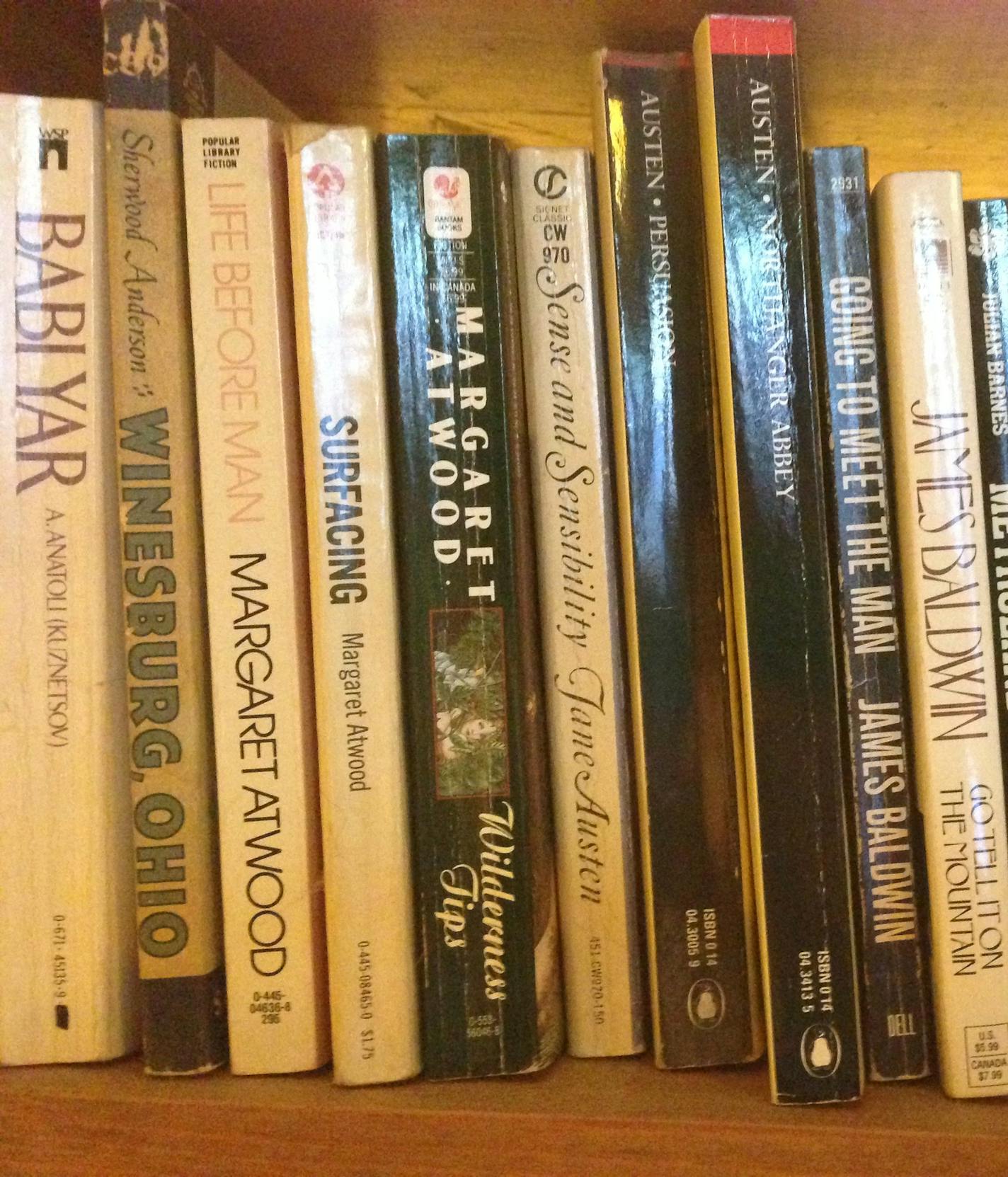 Who among you can get rid of any of these books?