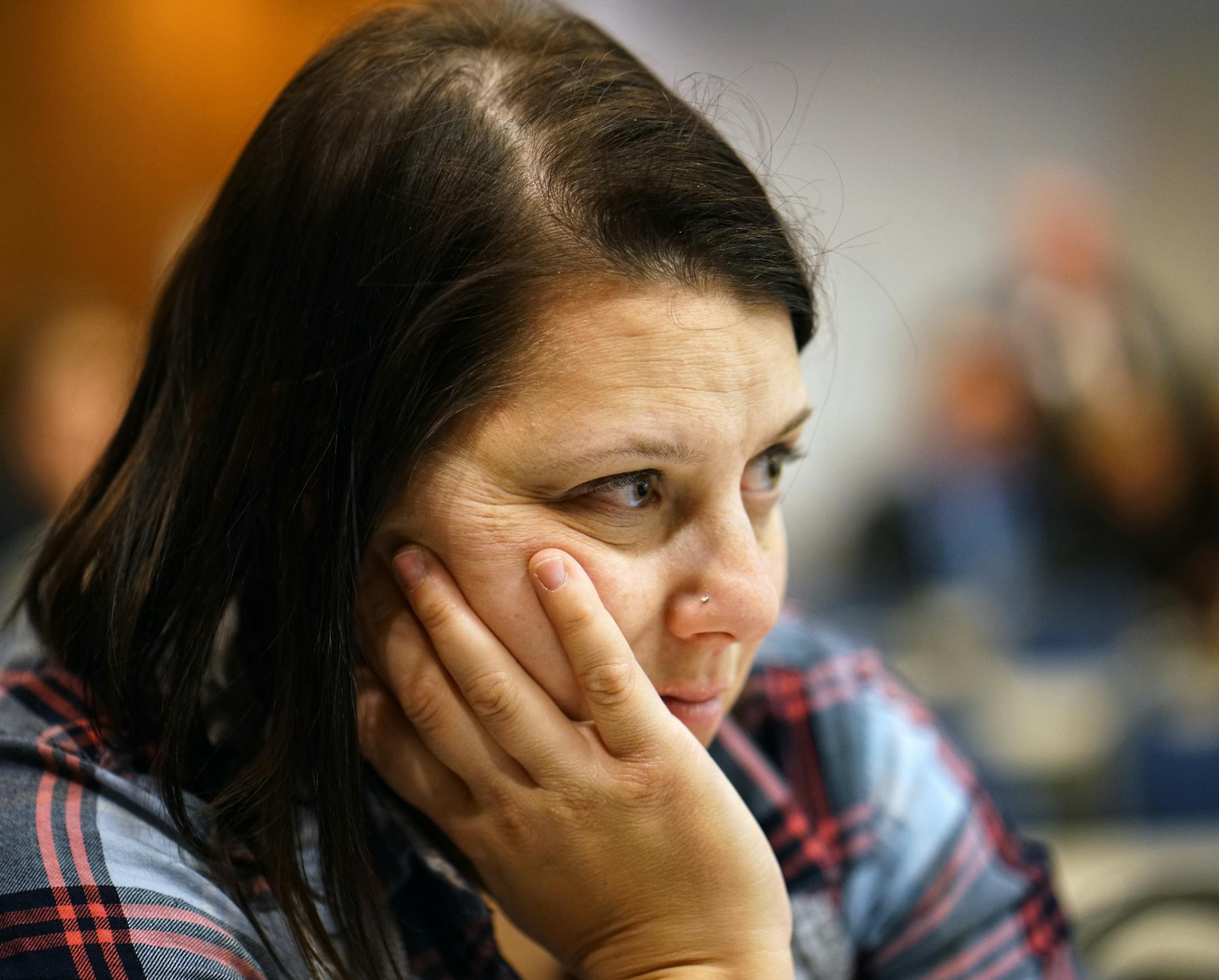 Angela Schutta who has a 12-year old boy in the school system, was stunned by all the facts about drug addiction that were presented.]the Top Secret Project and Minnesota Adult & Teen challenge programs, parents will look through 150 signs of alcohol and drug use in a teen's makeshift bedroom.Richard Tsong-Taatariiïrtsong-taatarii@startribune.com