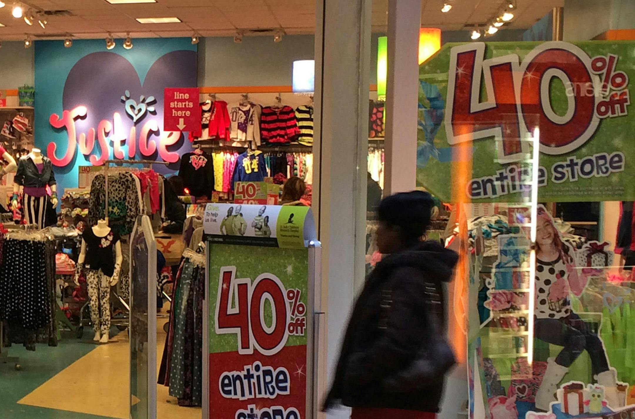 Due to overstocks, shoppers are getting some remarkable deals on apparel before Christmas.