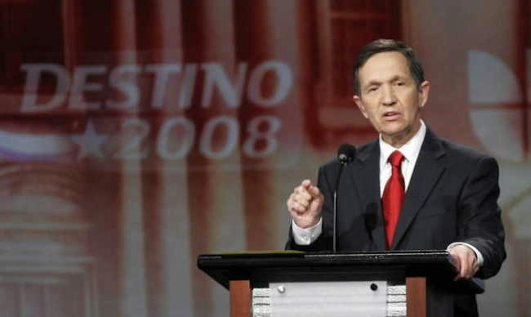 Former presidential candidate Dennis Kucinich