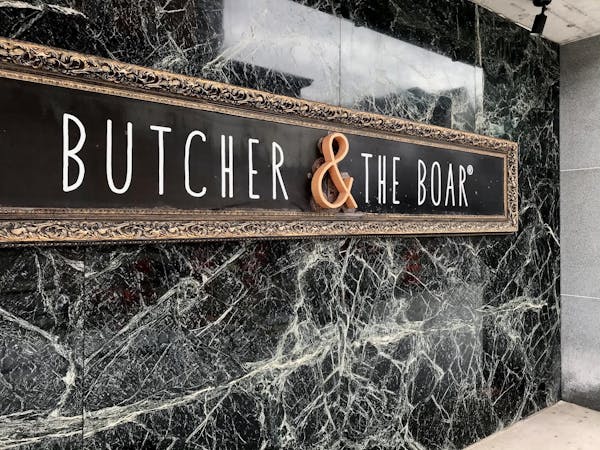 The Butcher & the Boar on Hennepin Avenue has closed. (RICK NELSON/Star Tribune)