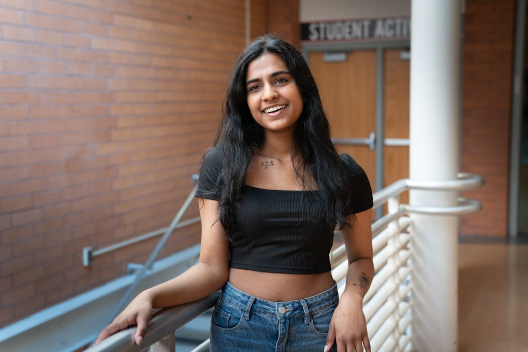 Eden Prairie senior Nishita Das decided to go to university in Canada, where tuition is often cheaper for international students than in the U.S.