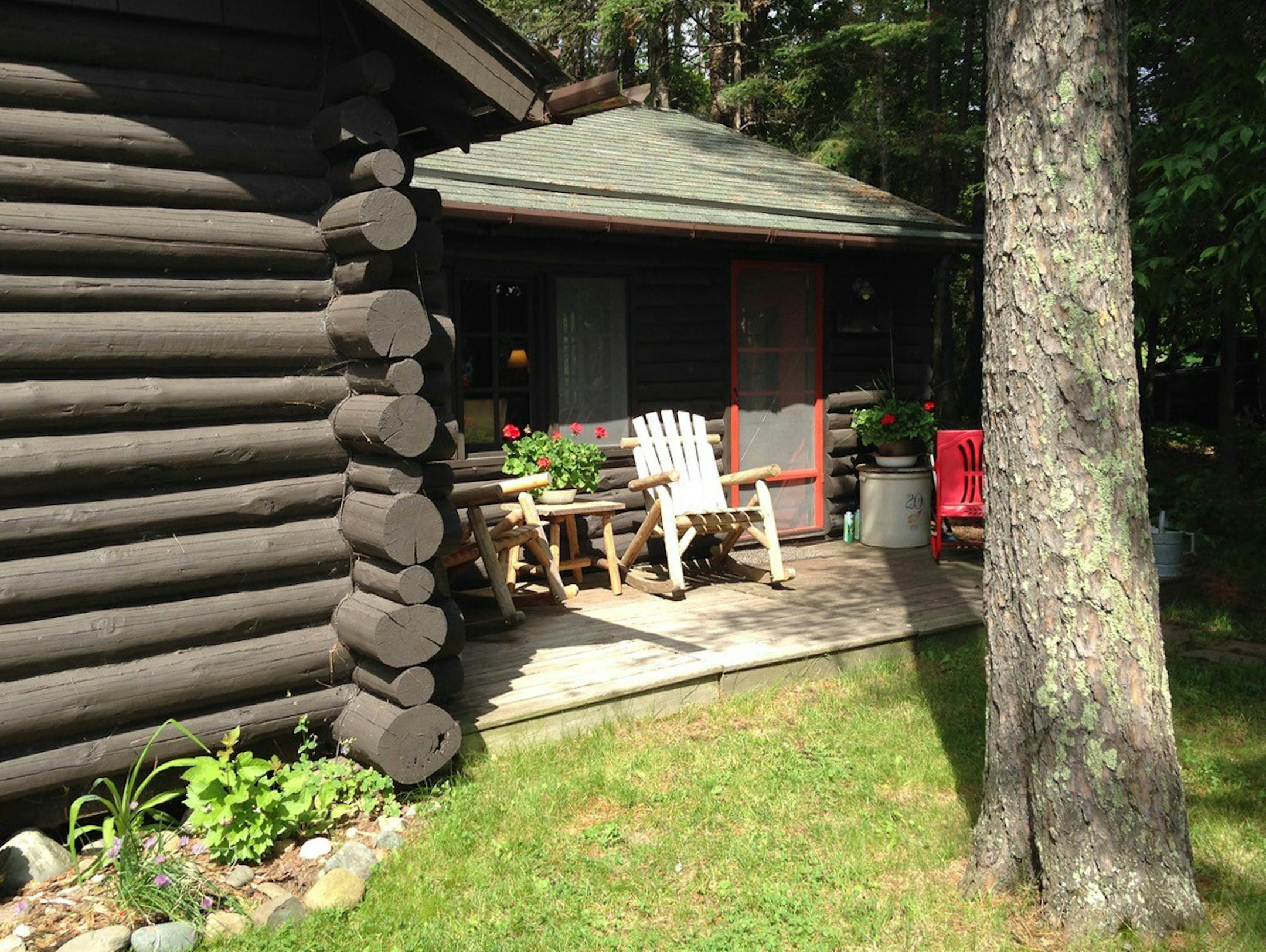 A place of healing on Dam Lake near Aitkin, Minn.