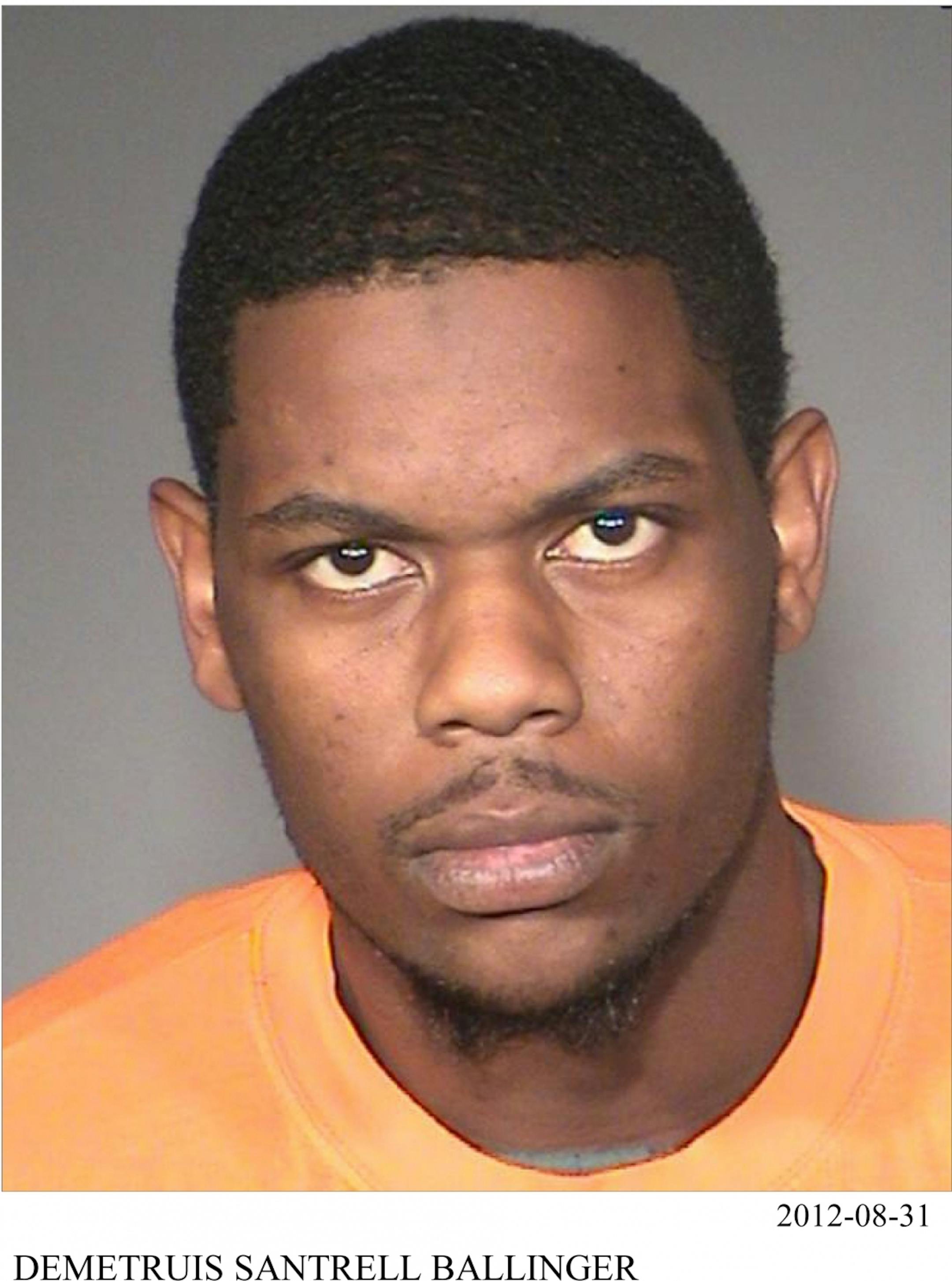Suspect Demetrius S. Ballinger