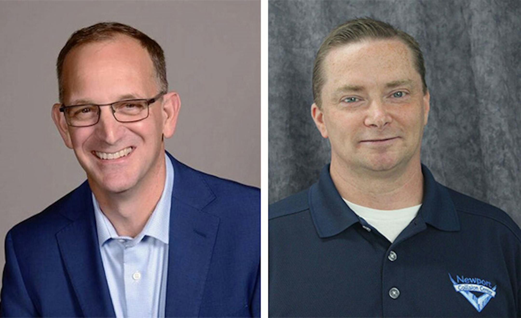Crystal Mayor Jim Adams and challenger Steve Adams. Mayor Adams' new signs read "Vote Jim, Not Him." As for challenger Adams, just call him Steve and leave it at that.