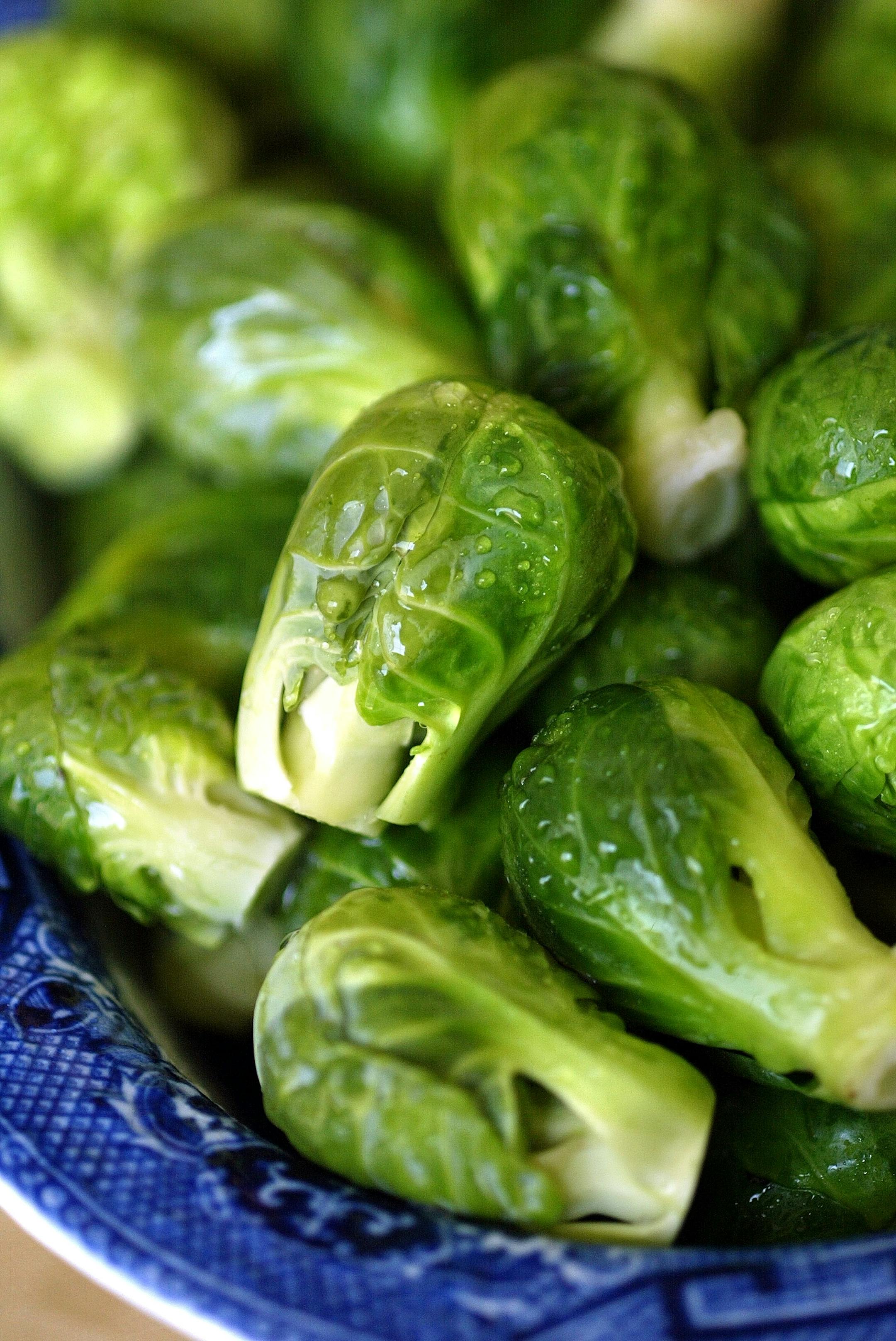 Roasted Brussels sprouts reheat well on top of the stove or in the oven.