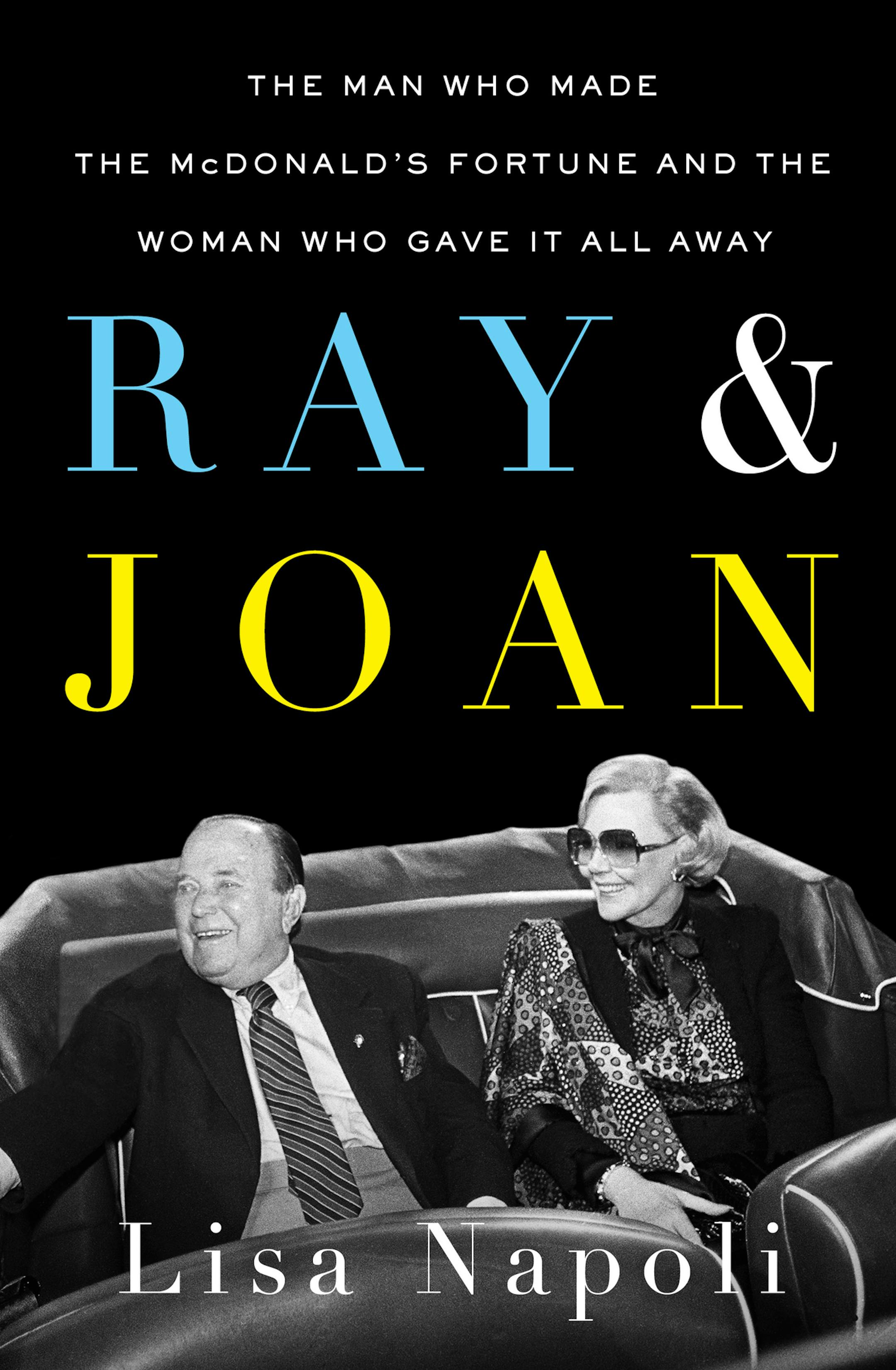 Book cover: "Ray & Joan," by Lisa Napoli
