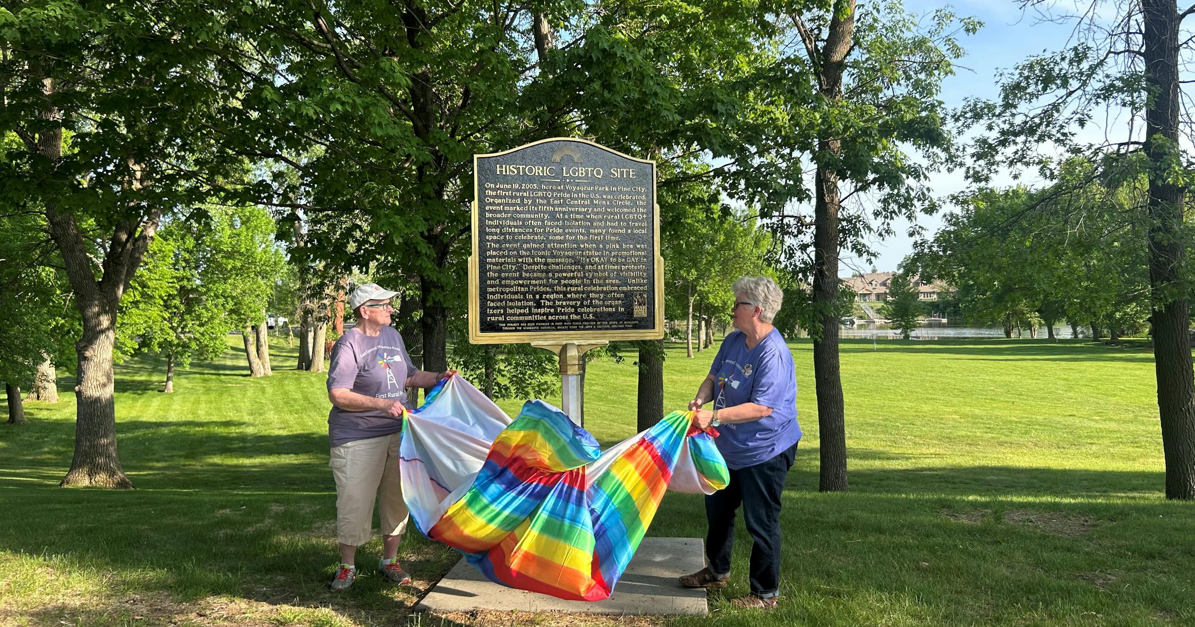 Pine City gets historical marker as site of first rural Pride event