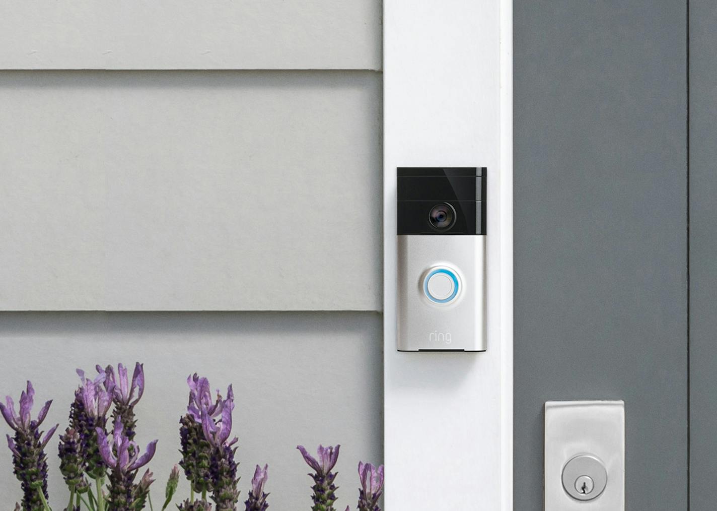 You may think your Ring doorbell is giving you an eye on your front porch, but who's watching you? (Martin Lou/Ring ) ORG XMIT: 1536547