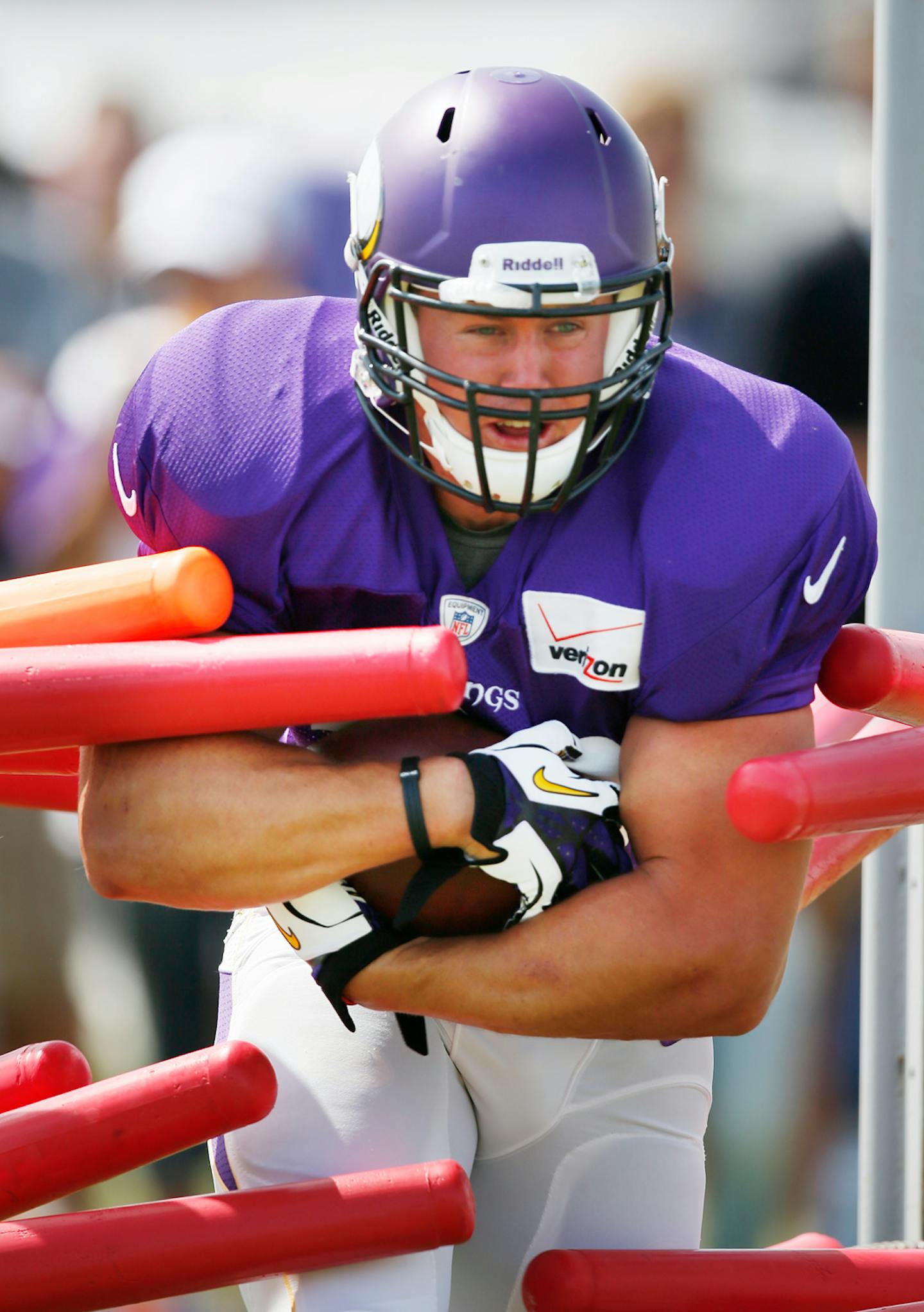 Vikings running back Toby Gerhart