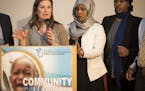 Rep. Mary Franson spoke during a community FGM (female genital mutilation) eduction awareness meeting in Minneapolis, Minn., on Thursday, May 18, 2017
