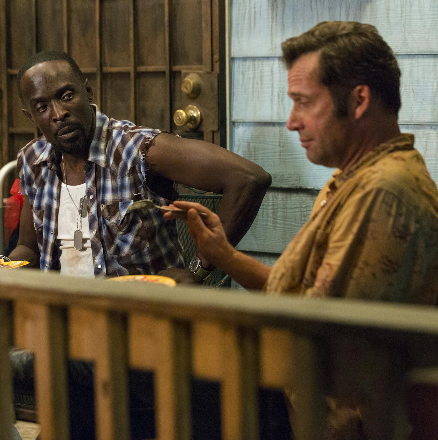 James Purefoy as Hap Collins, Michael K Williams as Leonard Pine - Hap and Leonard _ Season 2, Episode 2 - Photo Credit: Jackson Lee Davis/SundanceTV