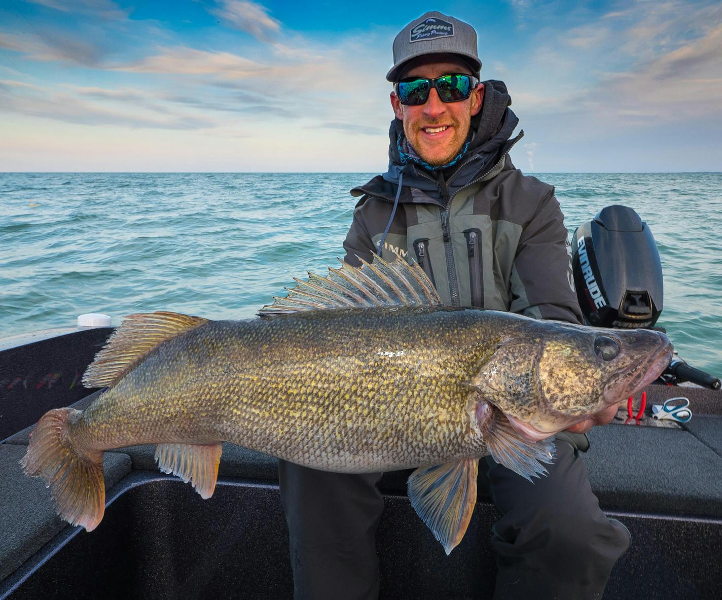 John Hoyer's long-held dream has been to be a professional fisherman. Now he fishes the a professional walleye tournament circuit sponsored by Cabela's.