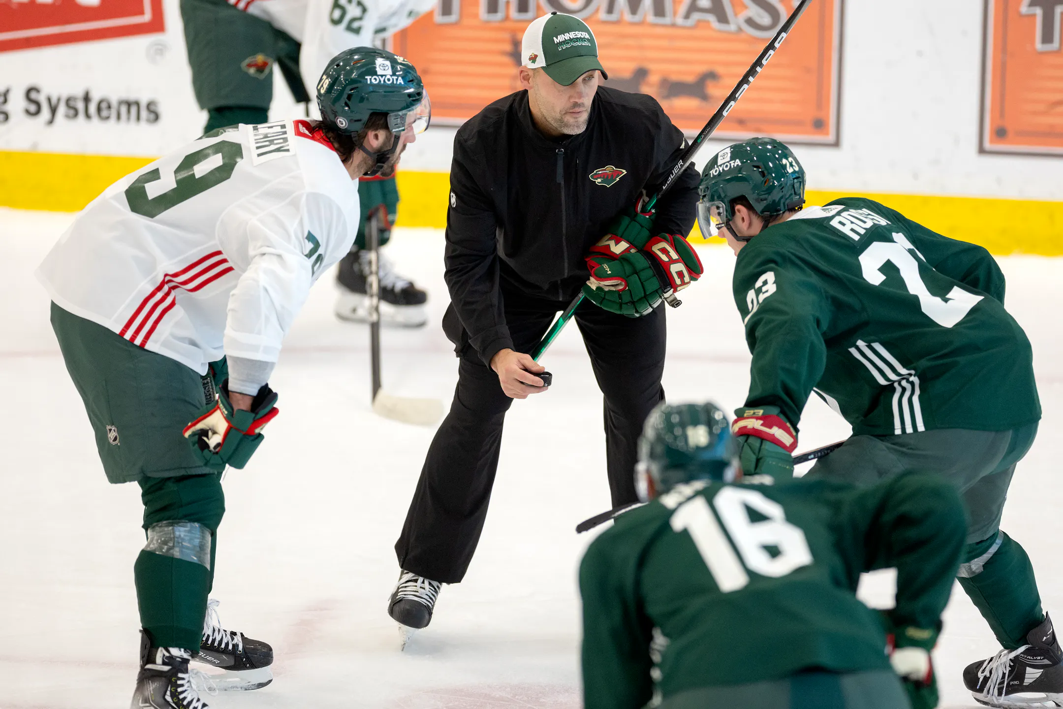 Tria Rink Kirill Kaprizov and Wild kick off training camp: 'The fire's been lit'