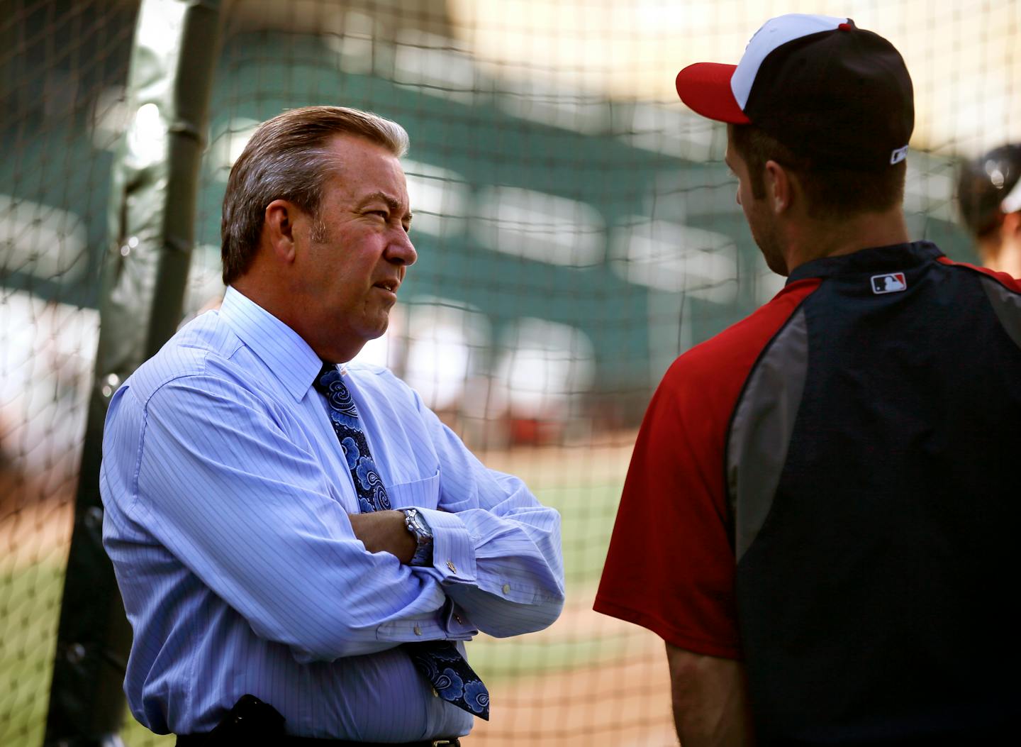 Twins broadcaster Dick Bremer, in 2013.