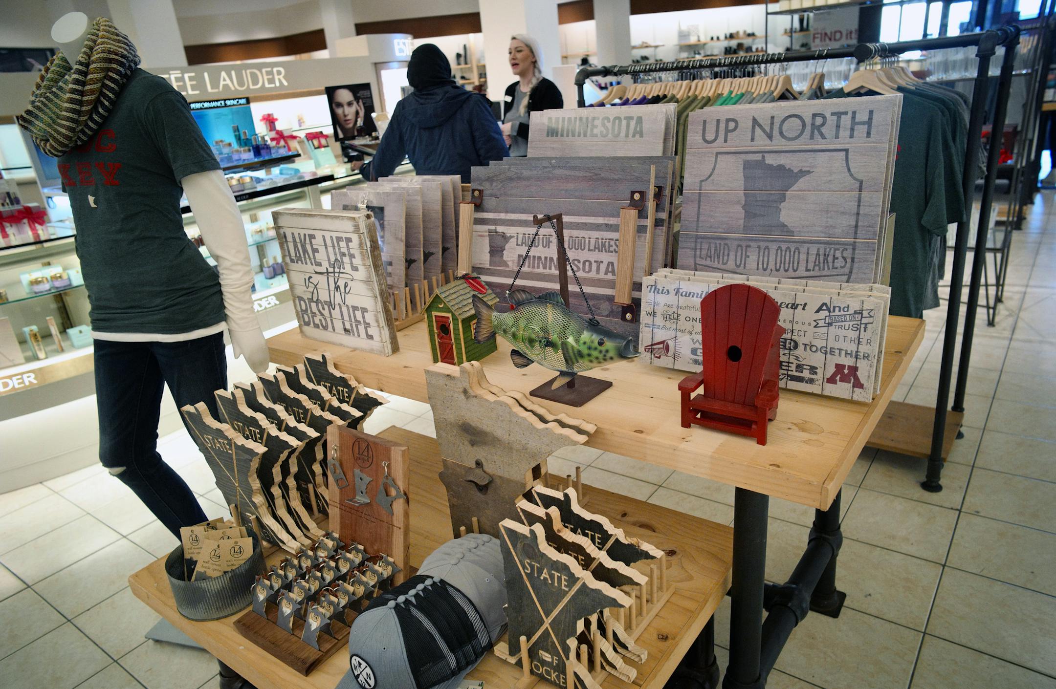 Herbergers is expanding its Close to Home program, a buy local display with products from local artisans that started before the holidays and is now being extended.] RICHARD TSONG-TAATARII ï richard.tsong-taatarii@startribune.com