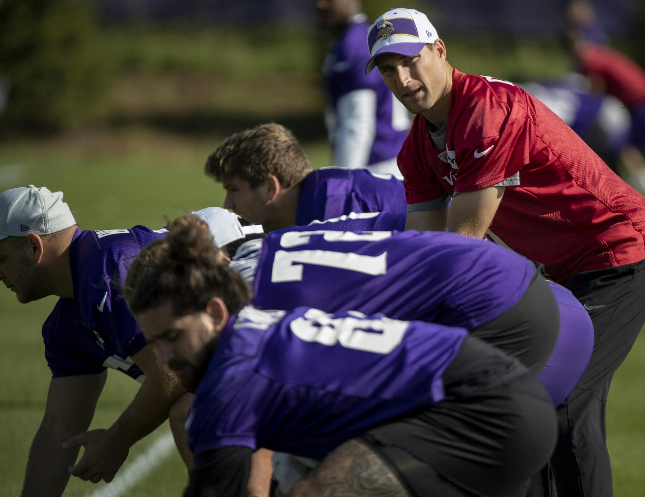 Minnesota Vikings quarterback Kirk Cousins.