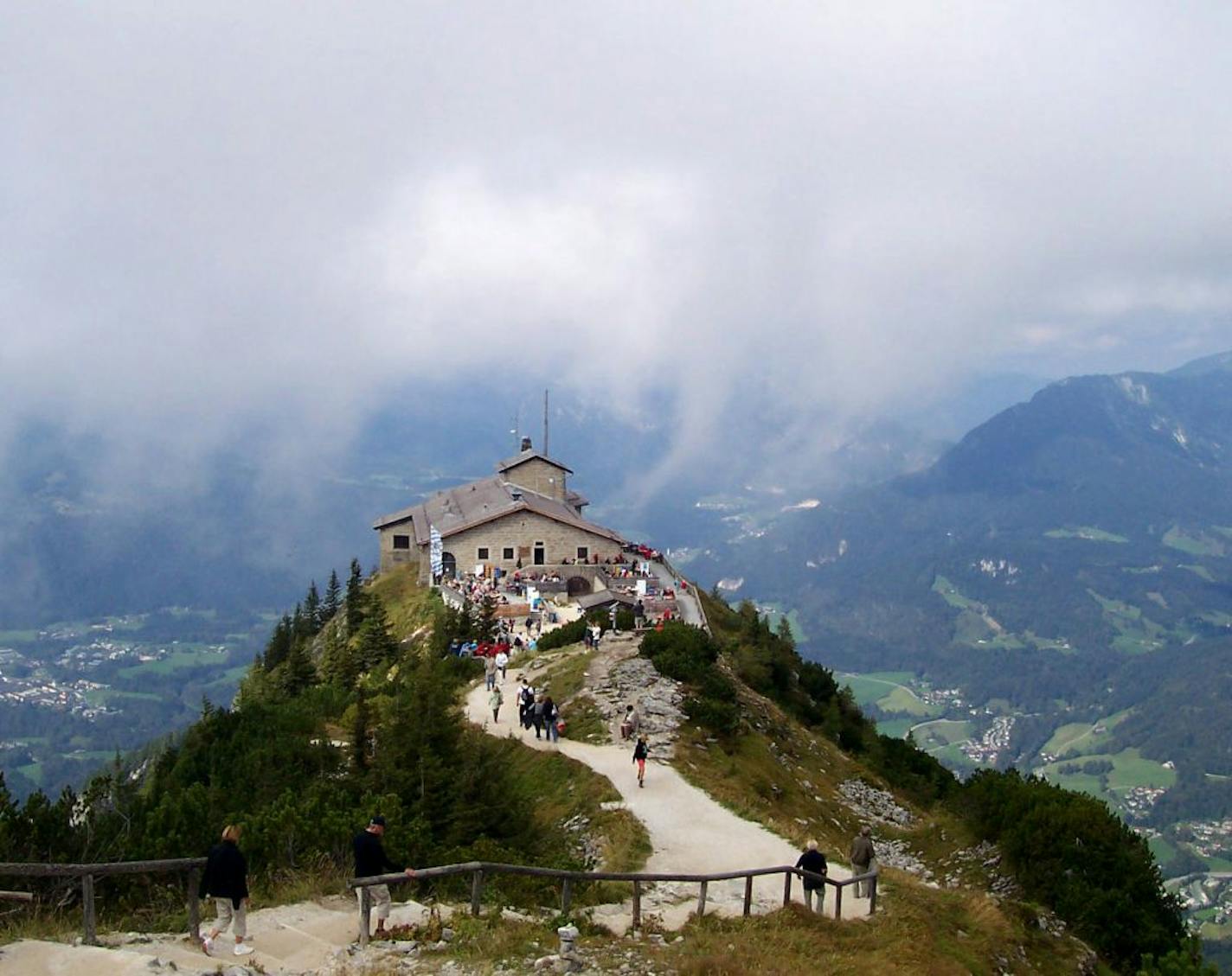 The photographer: Terrell Willhite of Minnetonka. The scene: Willhite said it was well worth the effort to reach the Eagle's Nest, Hitler's mountaintop retreat in the German Bavarian Alps. Willhite said in an e-mail that "the drive up the mountain was breathtaking" and calls the photo from his September trip "one of my favorites, as it really shows just how high we were, on this small outcrop of rock above the clouds."