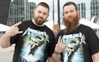 Josiah Hamin and John Bidwell, Wisconsin residents, drove over 3.5 hours to see Metallica, the second concert on August 20, 2016 at US Bank Stadium in