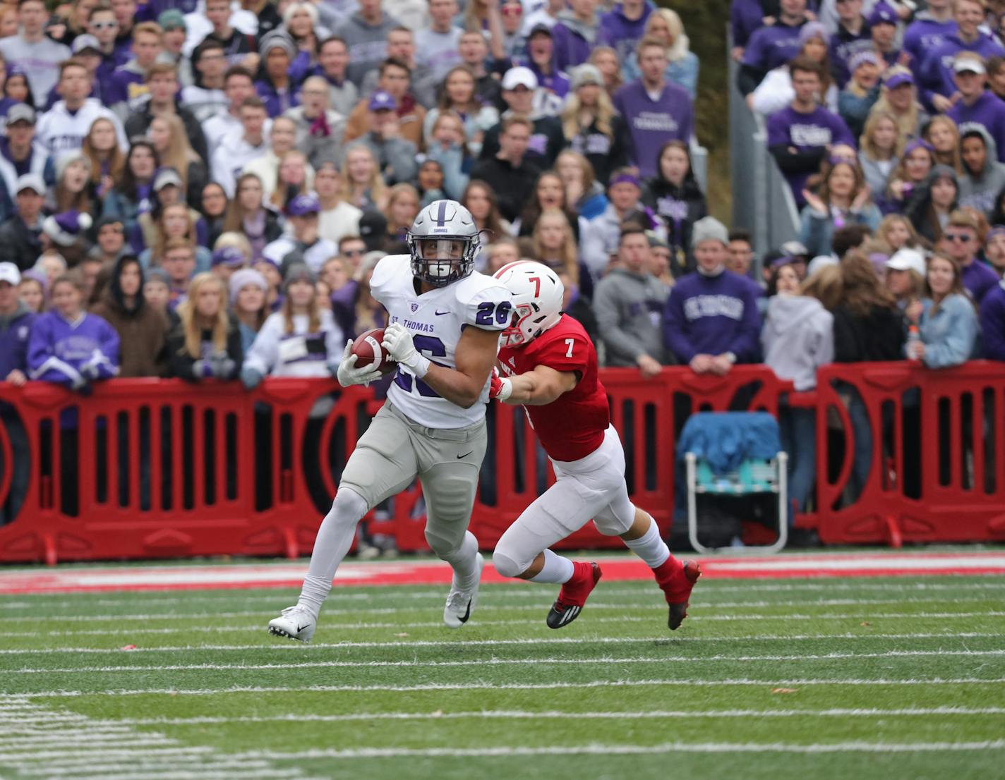 St. Thomas' dominance on the football field has led to turbulence in the MIAC.