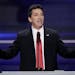 Actor Scott Baio speaks during the opening day of the Republican National Convention in Cleveland, Monday, July 18, 2016. (AP Photo/J. Scott Applewhit