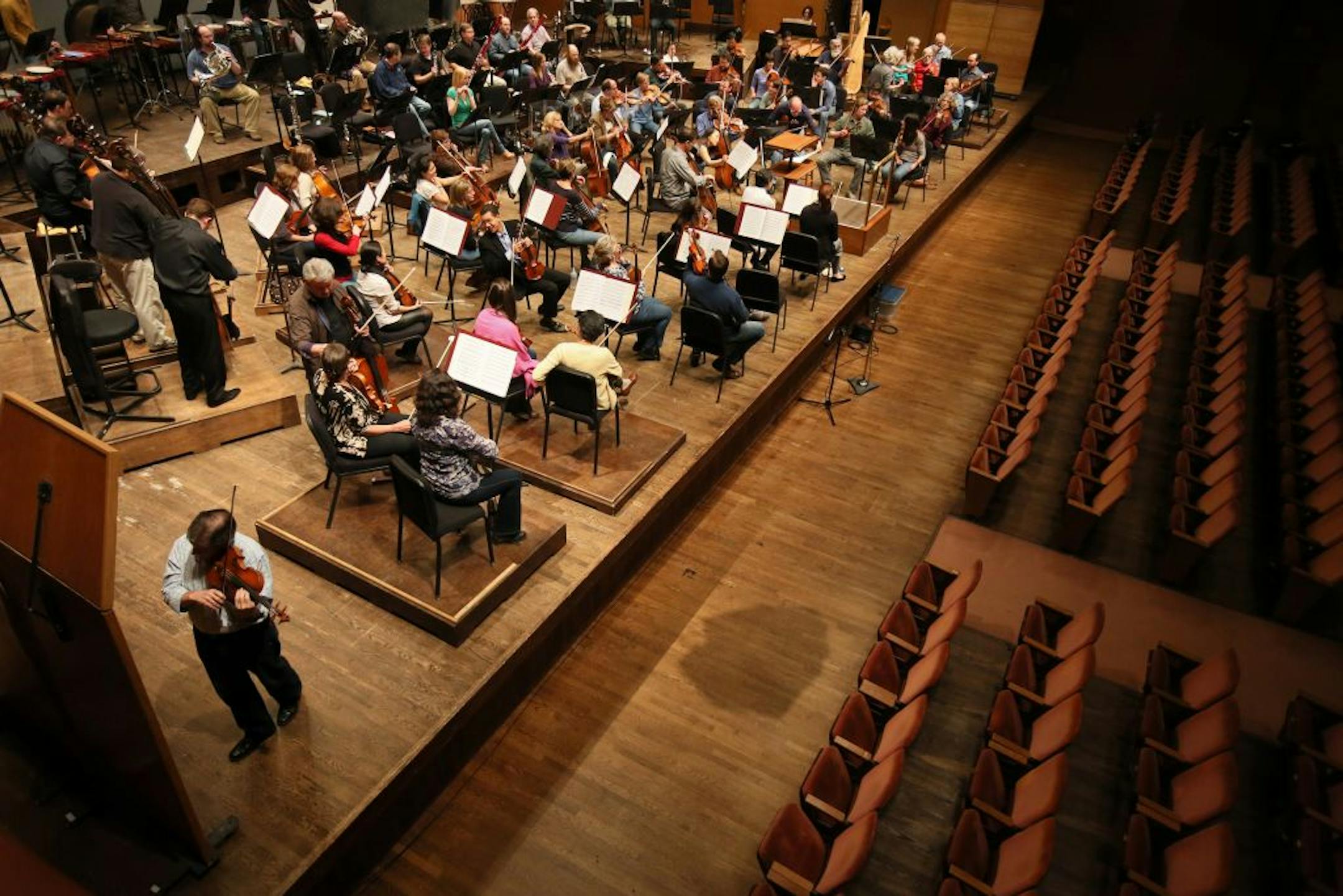 Despite being locked out, members of the Minnesota Orchestra are negotiating to stage a concert on Oct. 19.