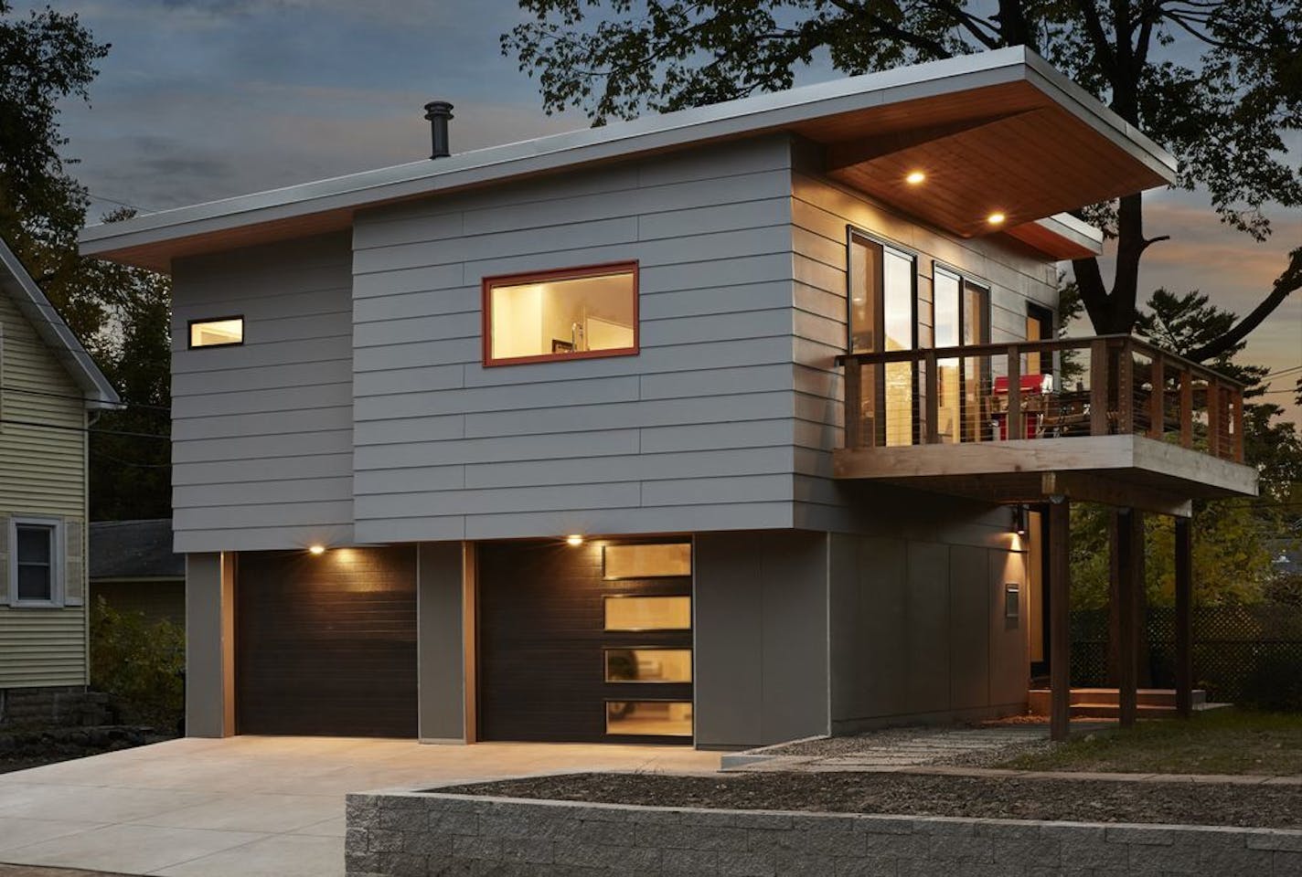 A 640-square-foot accessory dwelling unit (ADU) in Minneapolis lives large, by Christopher Strom Architects.