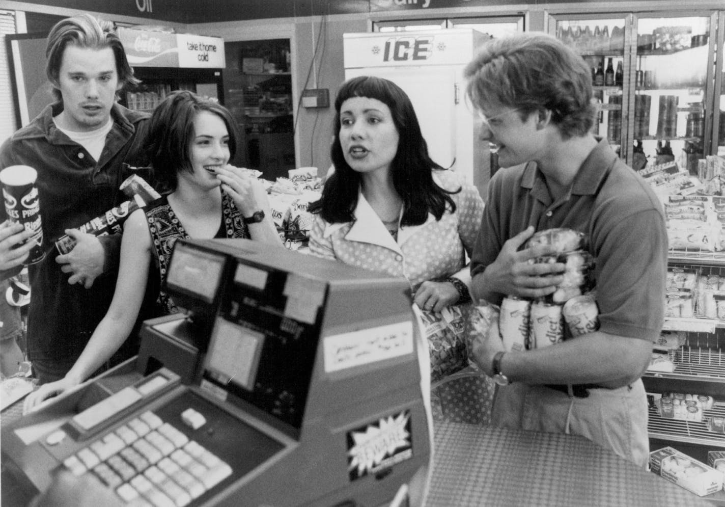 Steve Zahn's role in 1994's "Reality Bites" remains one of this best roles. Zahn, far right, and co-stars Ethan Hawke, Winona Ryder and Janeane Garofalo played recent college graduates facing hard facts about life and love.