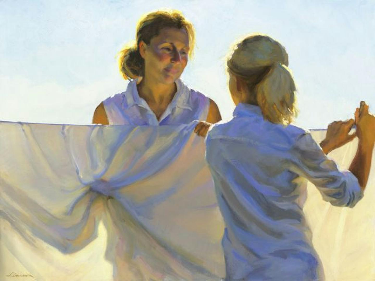 Washed in Light by Jeffrey T. Larson