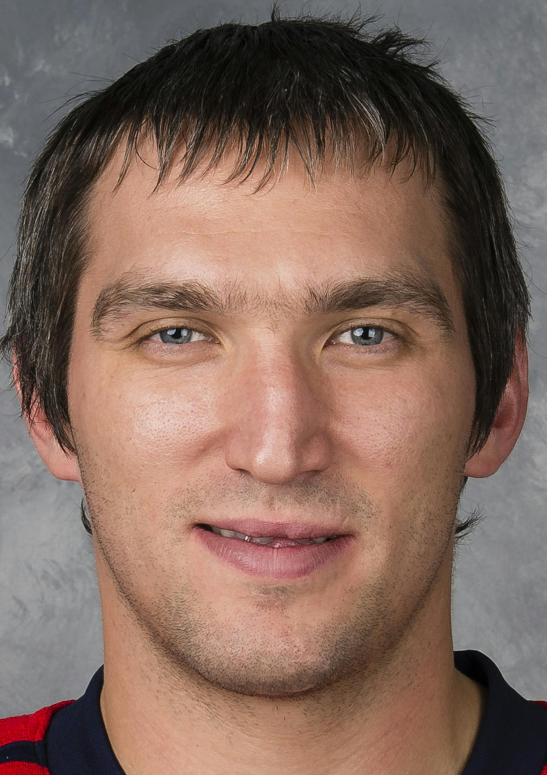 ARLINGTON, VA - SEPTEMBER 18: Alex Ovechkin of the Washington Capitals poses for his official headshot for the 2014-2015 season on September 18, 2014 at the Kettler Capitals Iceplex in Arlington, Virginia. (Photo by Patrick McDermott/NHLI via Getty Images) *** Local Caption *** Alex Ovechkin