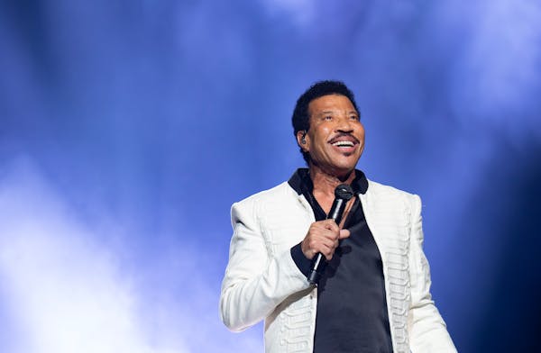 Lionel Richie performs Friday, Aug. 04, 2023, at Xcel Energy Arena in St. Paul, Minn.