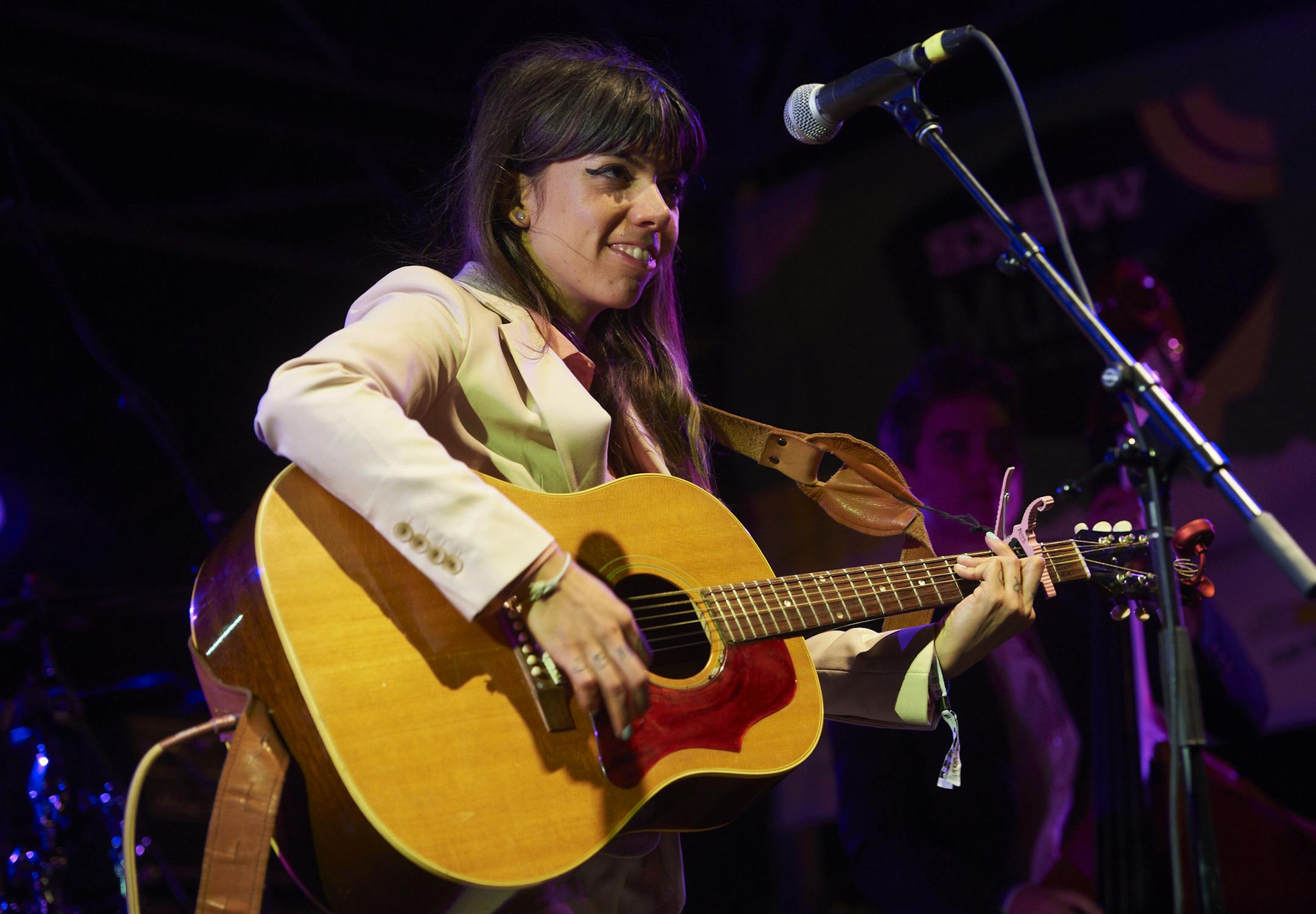 Hurray For The Riff Raff featuring Alynda Lee Segarra perform at the Pandora showcase at Gatsby's at the South By Southwest music festival on March 14, 2014 in Austin, Texas. ] TONY NELSON tony@tonynelsonphoto.com ___ SLUG: 313SXSW 14031_ EXTRA INFORMATION: