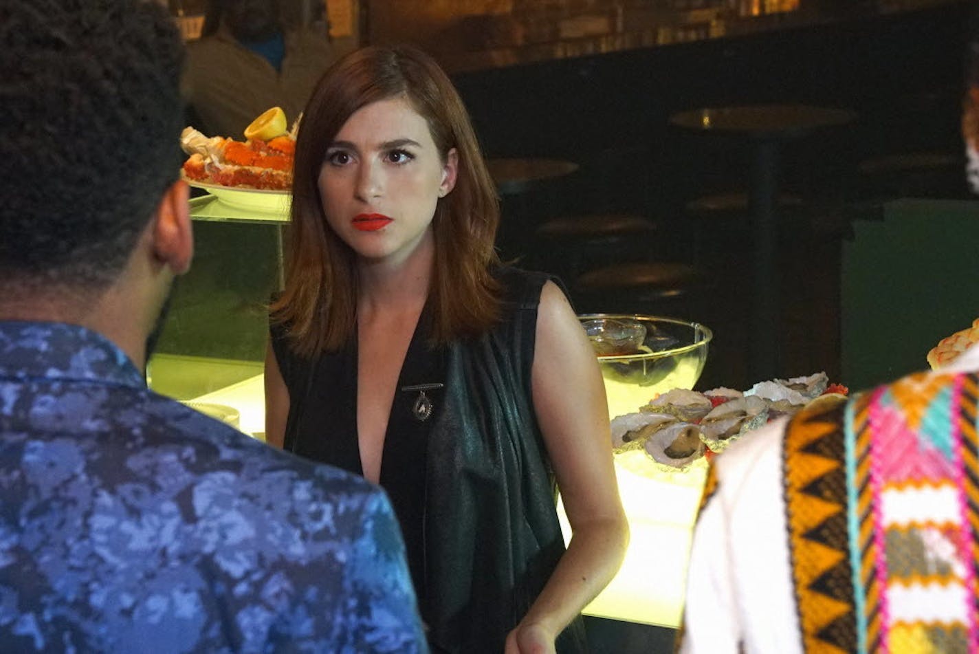 Aya Cash as Gretchen in episode 301 of "You're the Worst."