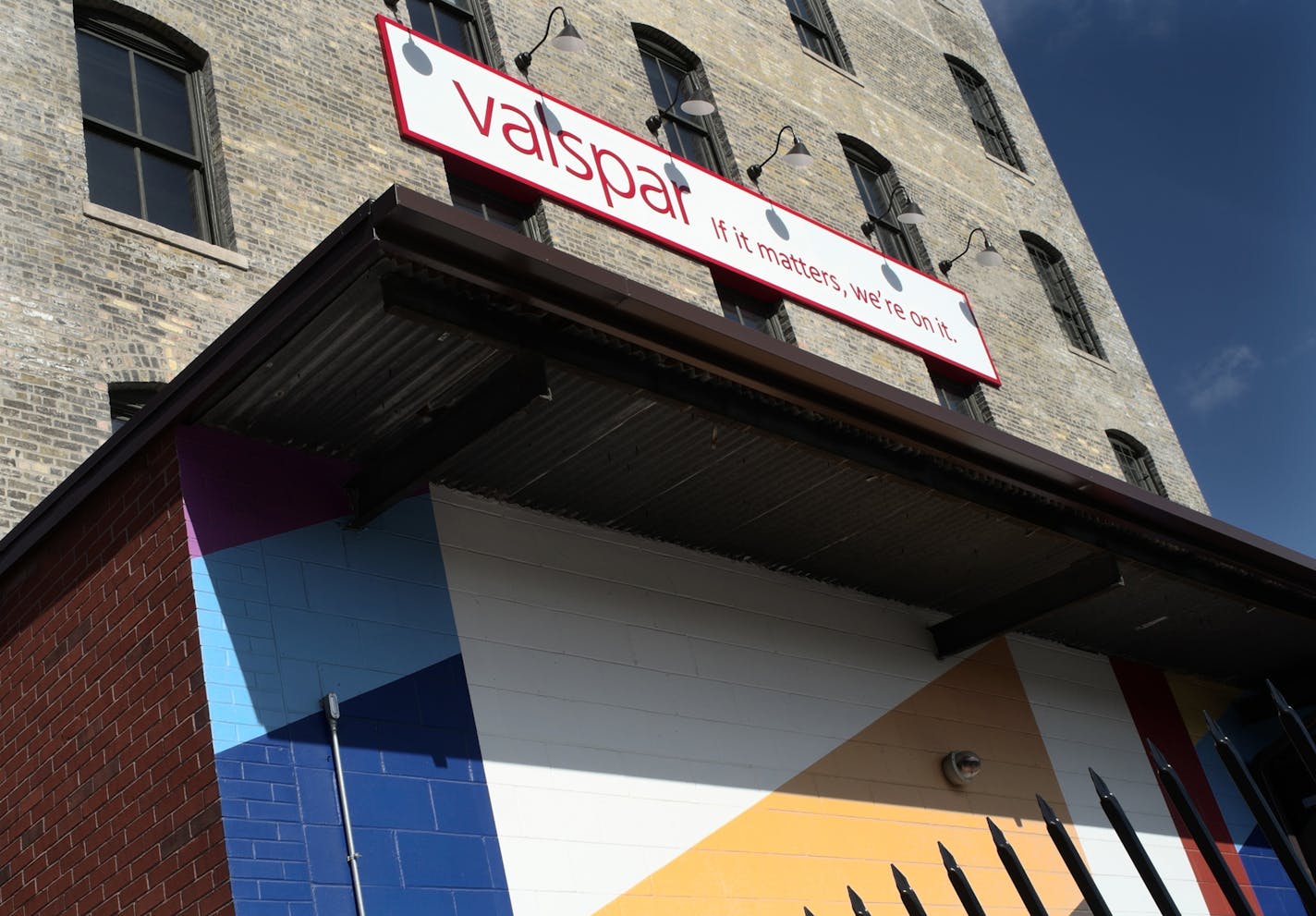 Valspar is based in Minneapolis.