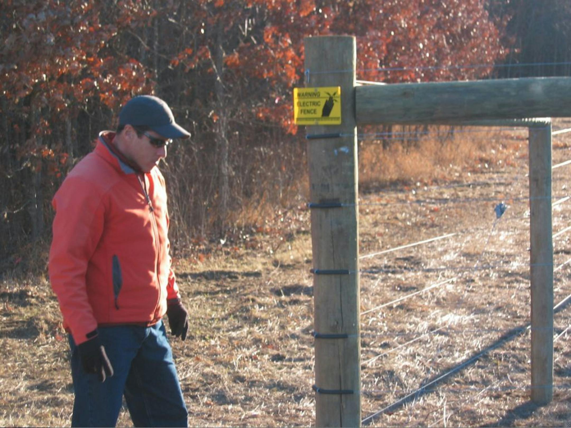Paul Kortebein, manager of forestry and horticulture for Three Rivers Park District. Location of the 30-acre area to be reforested is in Hyland Park Reserve in Bloomington.