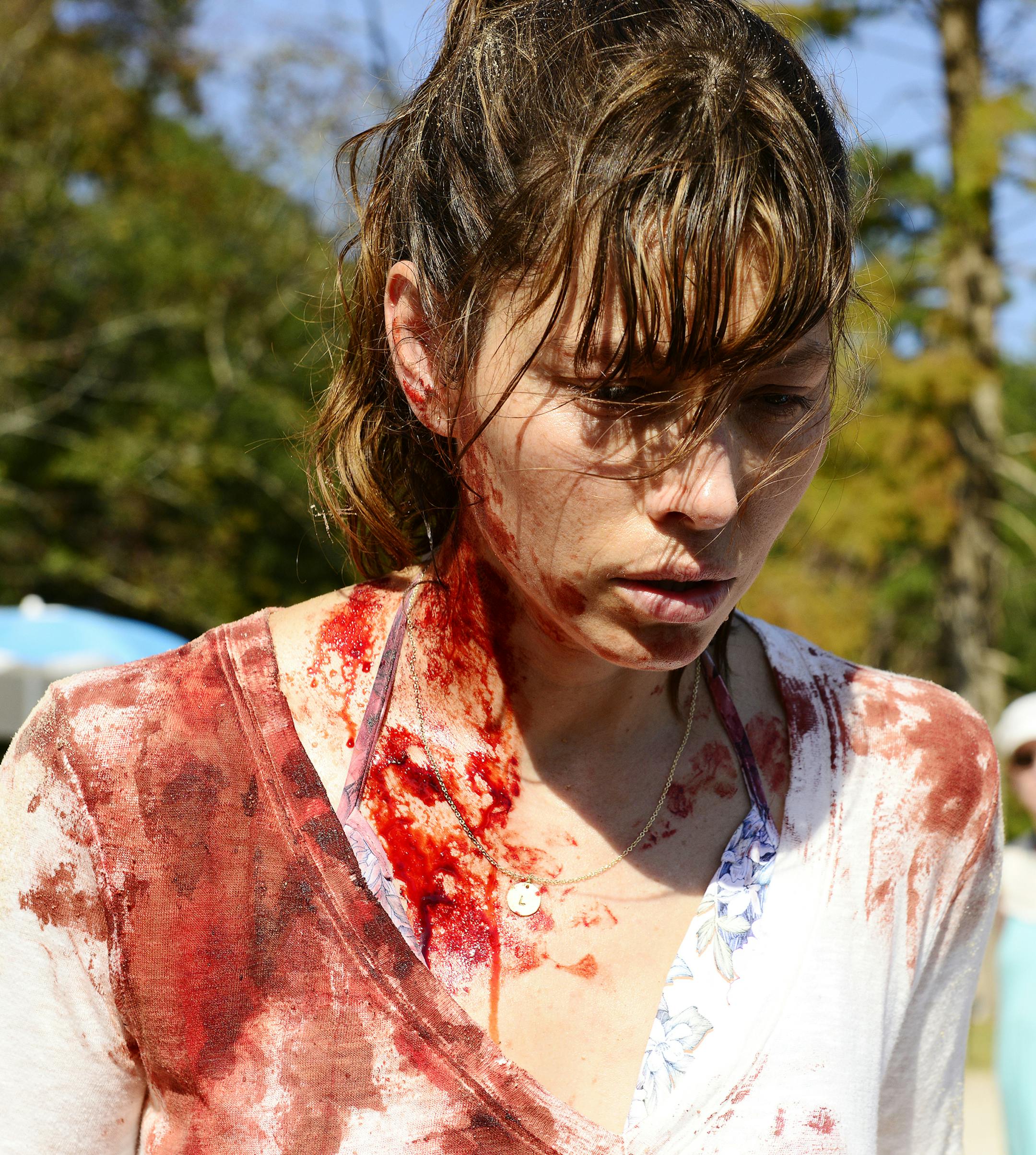 THE SINNER -- "Pilot" Episode 101 -- Pictured: Jessica Biel as Cora -- (Photo by: Brownie Harris/USA Network) ORG XMIT: Season:Pilot