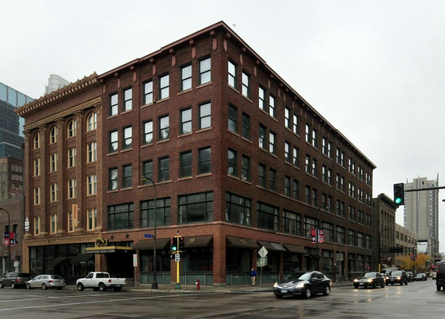 The former Nate's Clothing building in the Warehouse District has been sold, and the new owners want to turn it into a boutique hotel. 401 1st Avenue in Minneapolis, MN at on October 25, 2012.