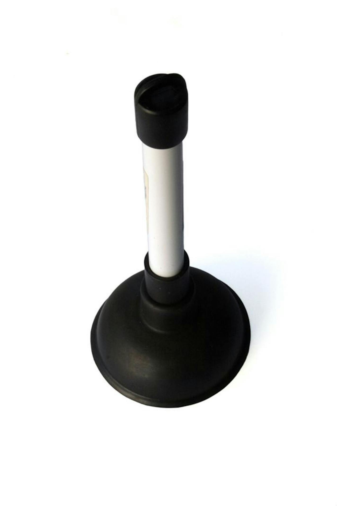 Use a sink plunger for clogs -- not a toilet plunger.