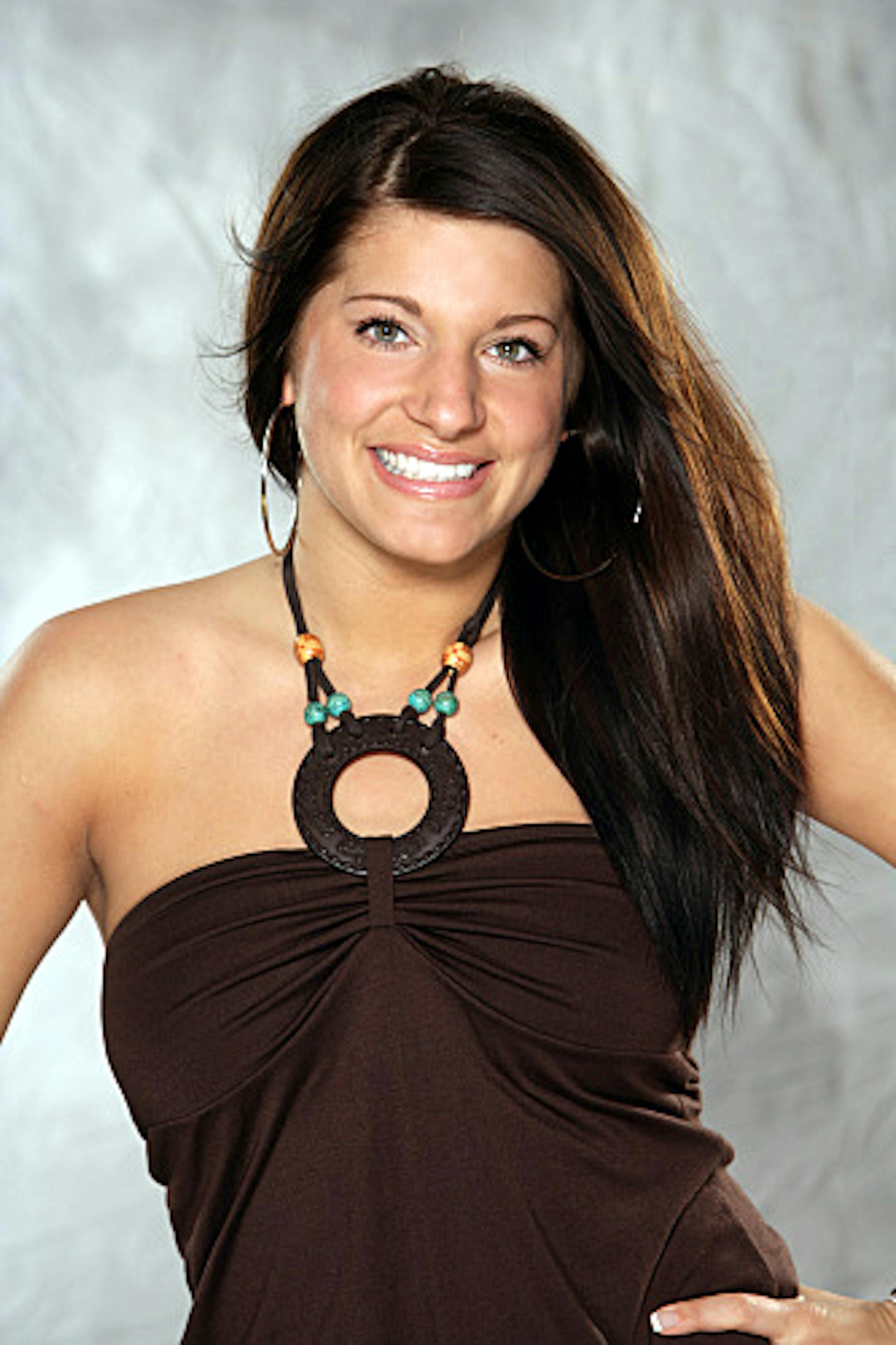 Amanda Hansen, 23, from Fridley, is one of the 16 houseguests competing in the first ever winter edition of "Big Brother: 'Til Death do you Part."