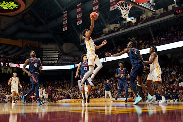 Gophers freshman guard Cam Christie, who scored 18 points in his college debut against Texas-San Antonio, is the brother of Los Angeles Lakers guard M