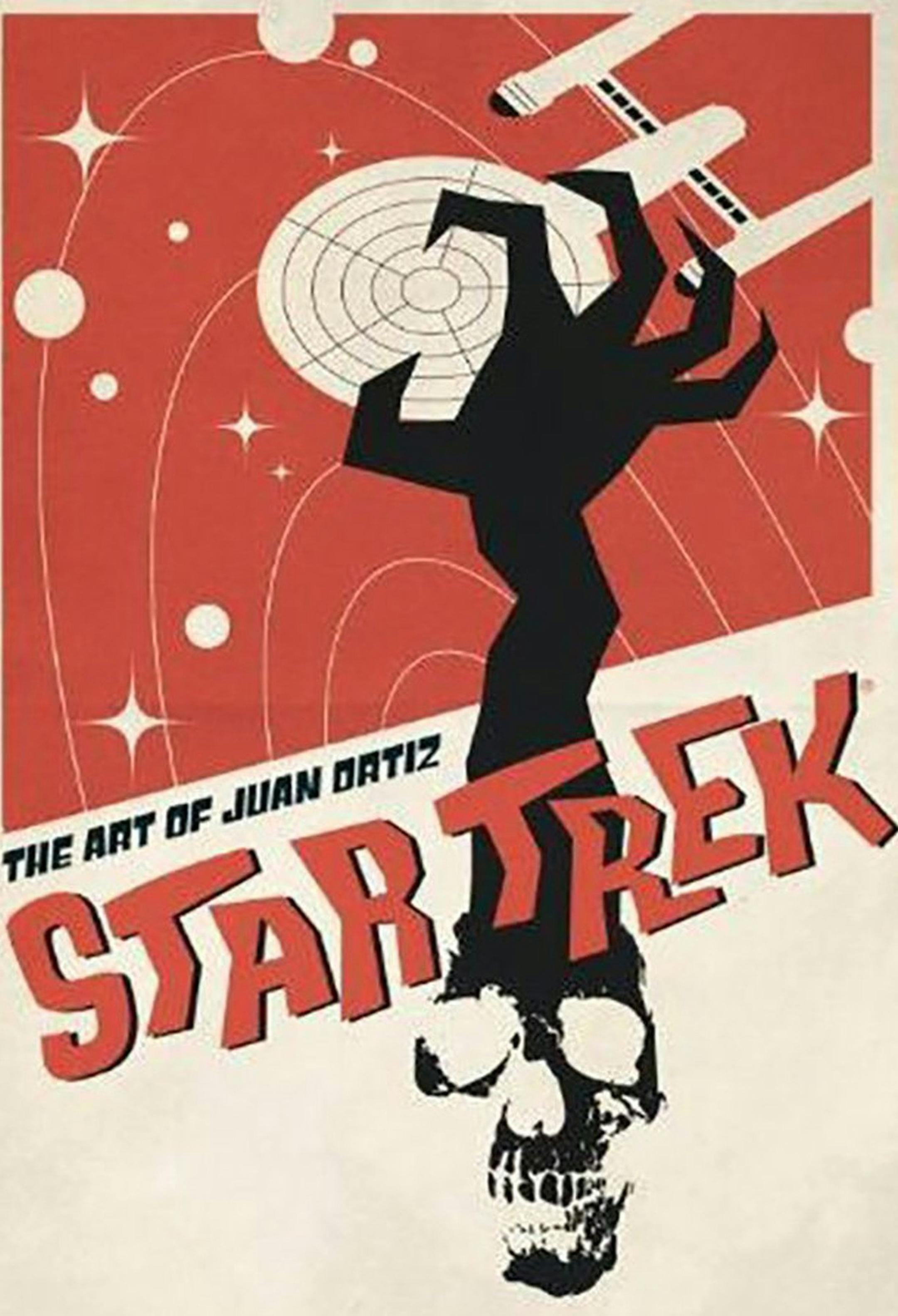 The poster for the episode "Space Seed" graces the cover of "Star Trek: The Art of Juan Ortiz." (Courtesy Titan Books/MCT) ORG XMIT: 1153658
