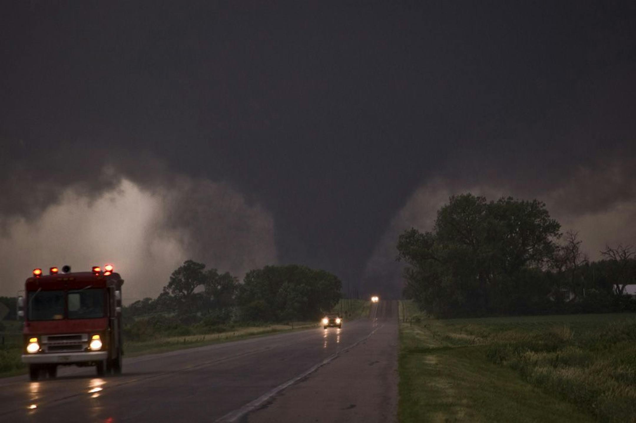 An EF-3 tornado flexed its muscle near Osceola, Neb., on June 20.