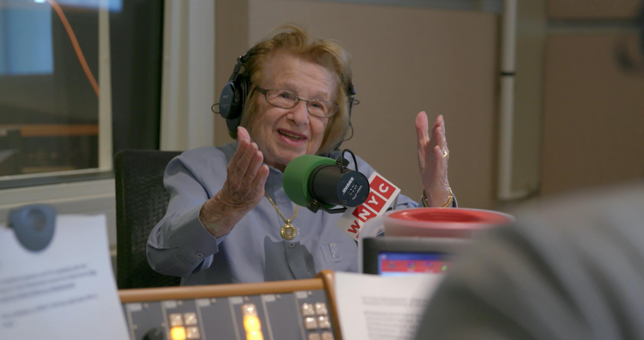 Dr. Ruth Westheimer in "Ask Dr. Ruth."