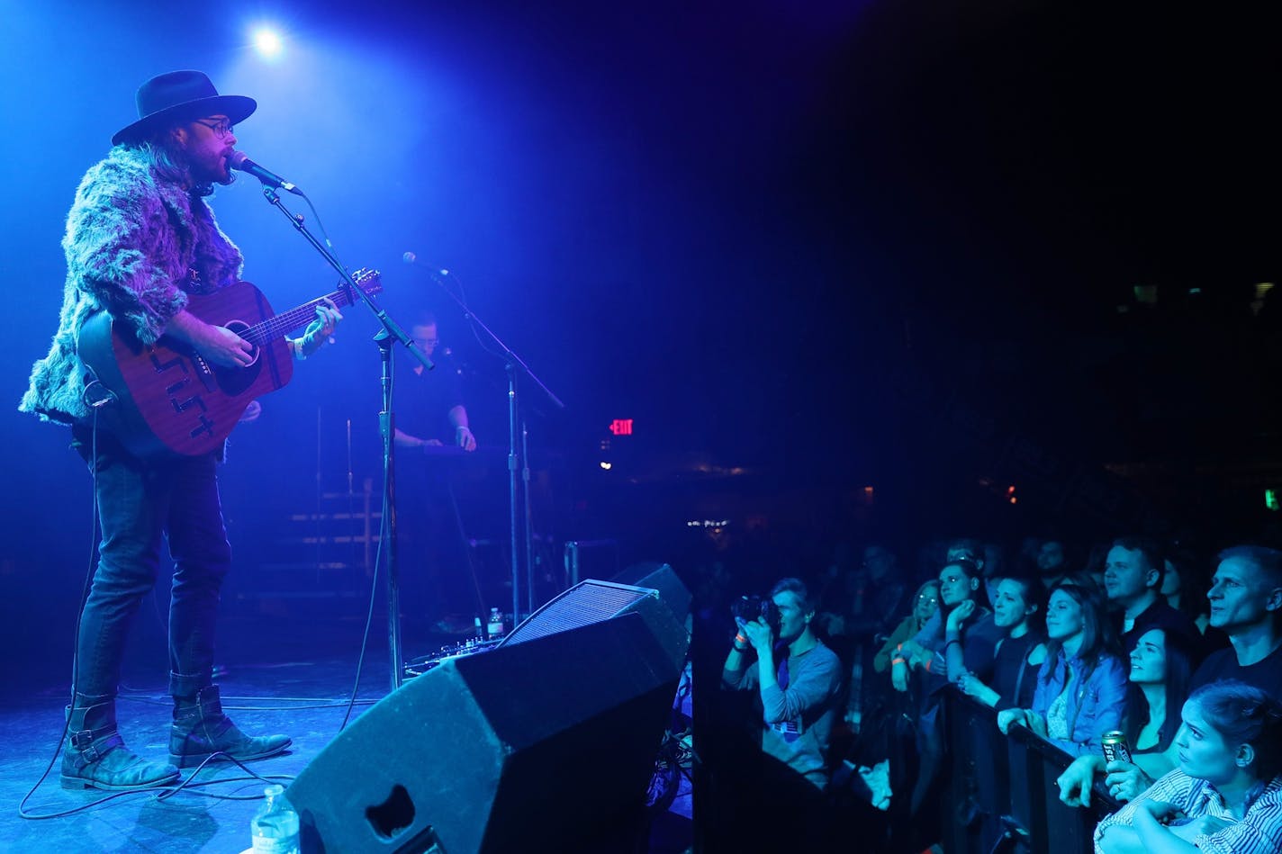 Jeremy Messersmith played Friday night.